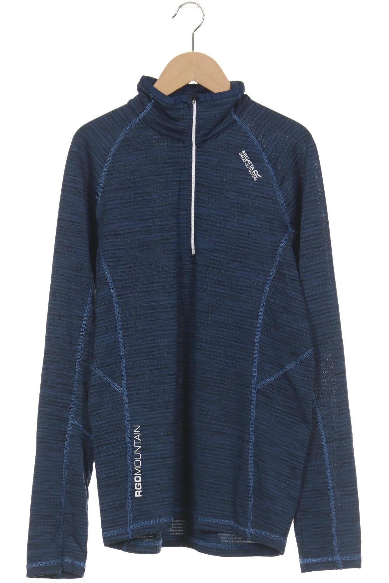 

Regatta Herren Langarmshirt, blau, Gr. 48