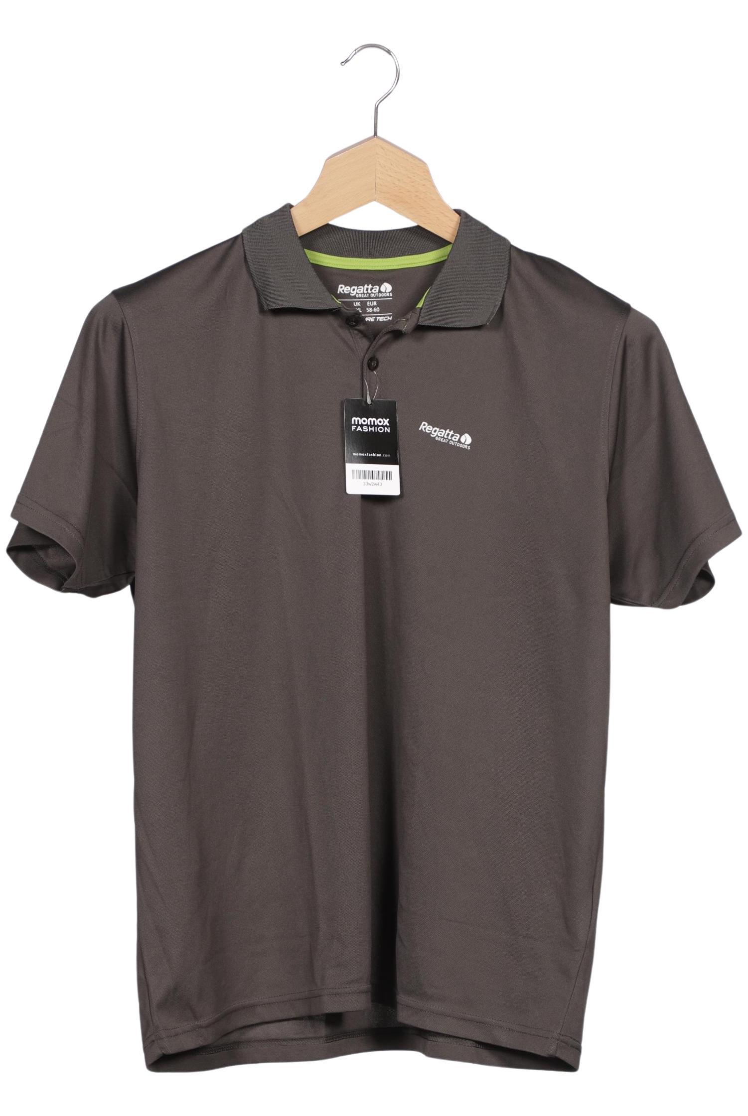 

Regatta Herren Poloshirt, grau, Gr. 58