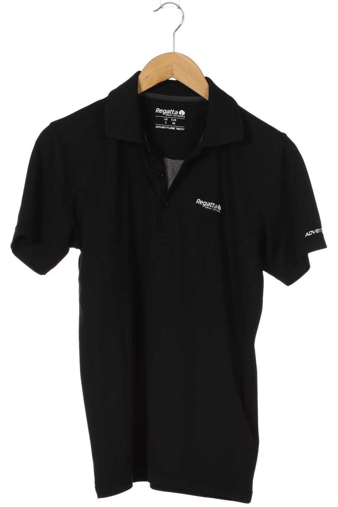 

Regatta Herren Poloshirt, schwarz, Gr.
