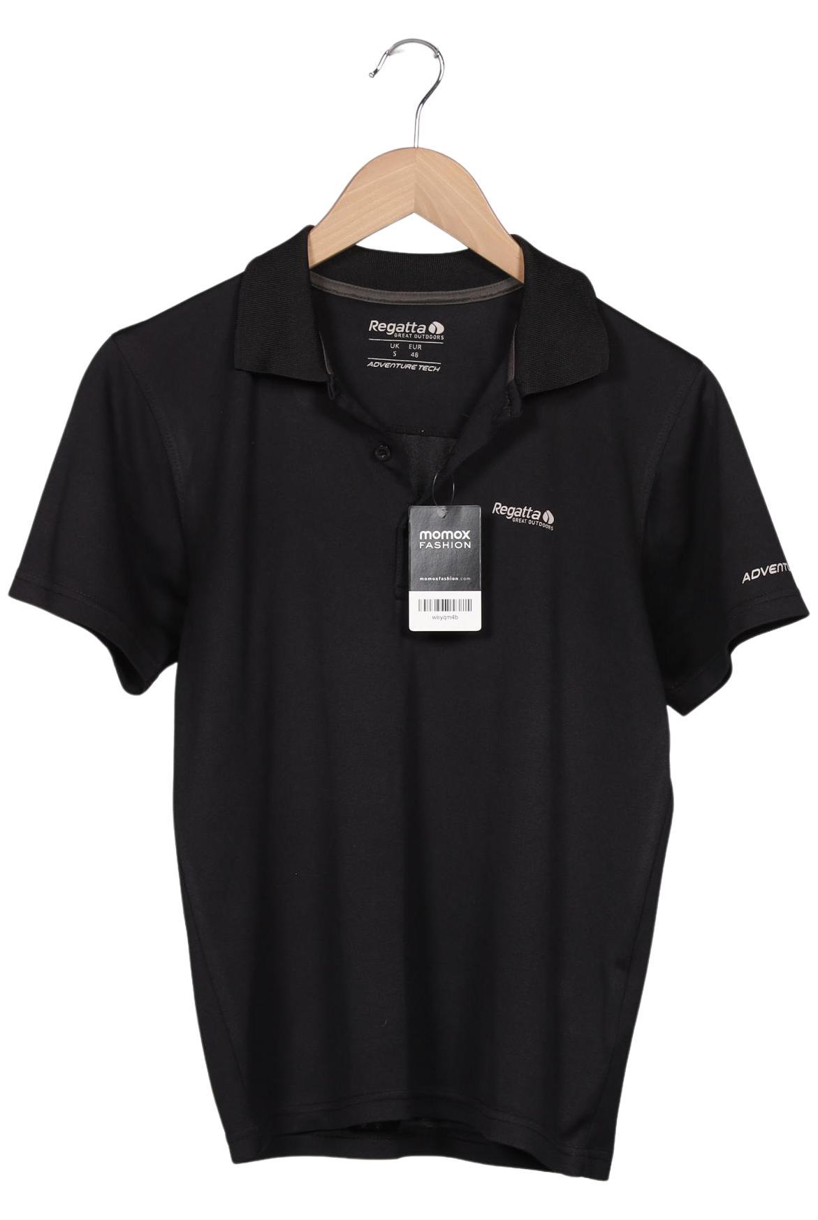 

Regatta Herren Poloshirt, schwarz, Gr. 48