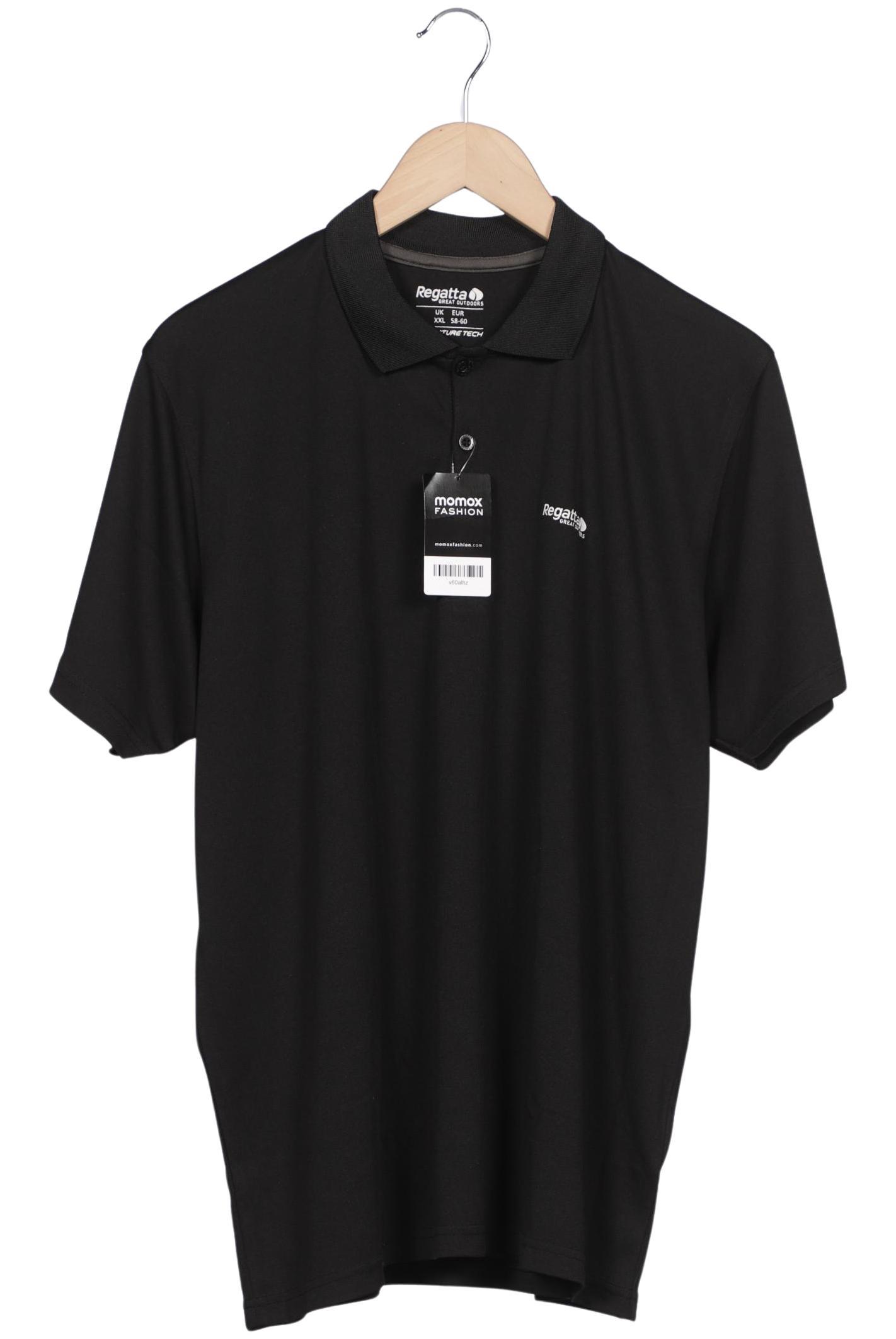 

Regatta Herren Poloshirt, schwarz, Gr. 58