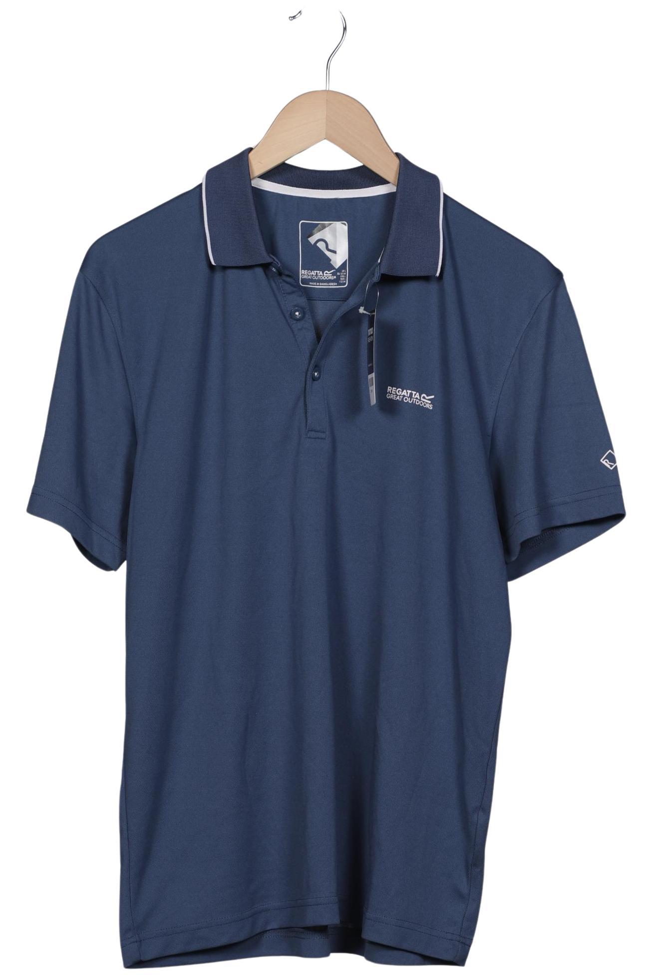 

Regatta Herren Poloshirt, blau, Gr. 52