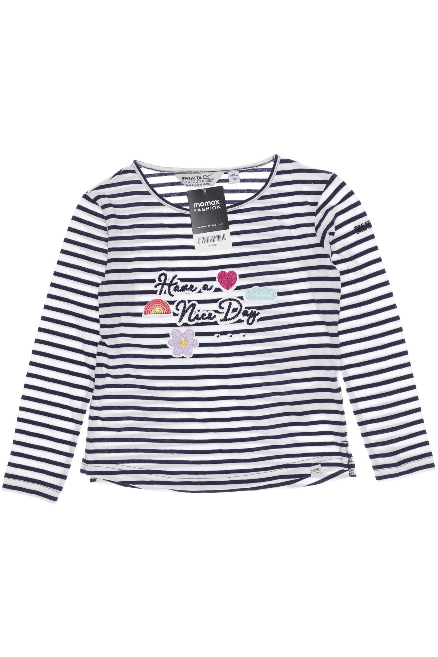 

Regatta Mädchen Langarmshirt, marineblau