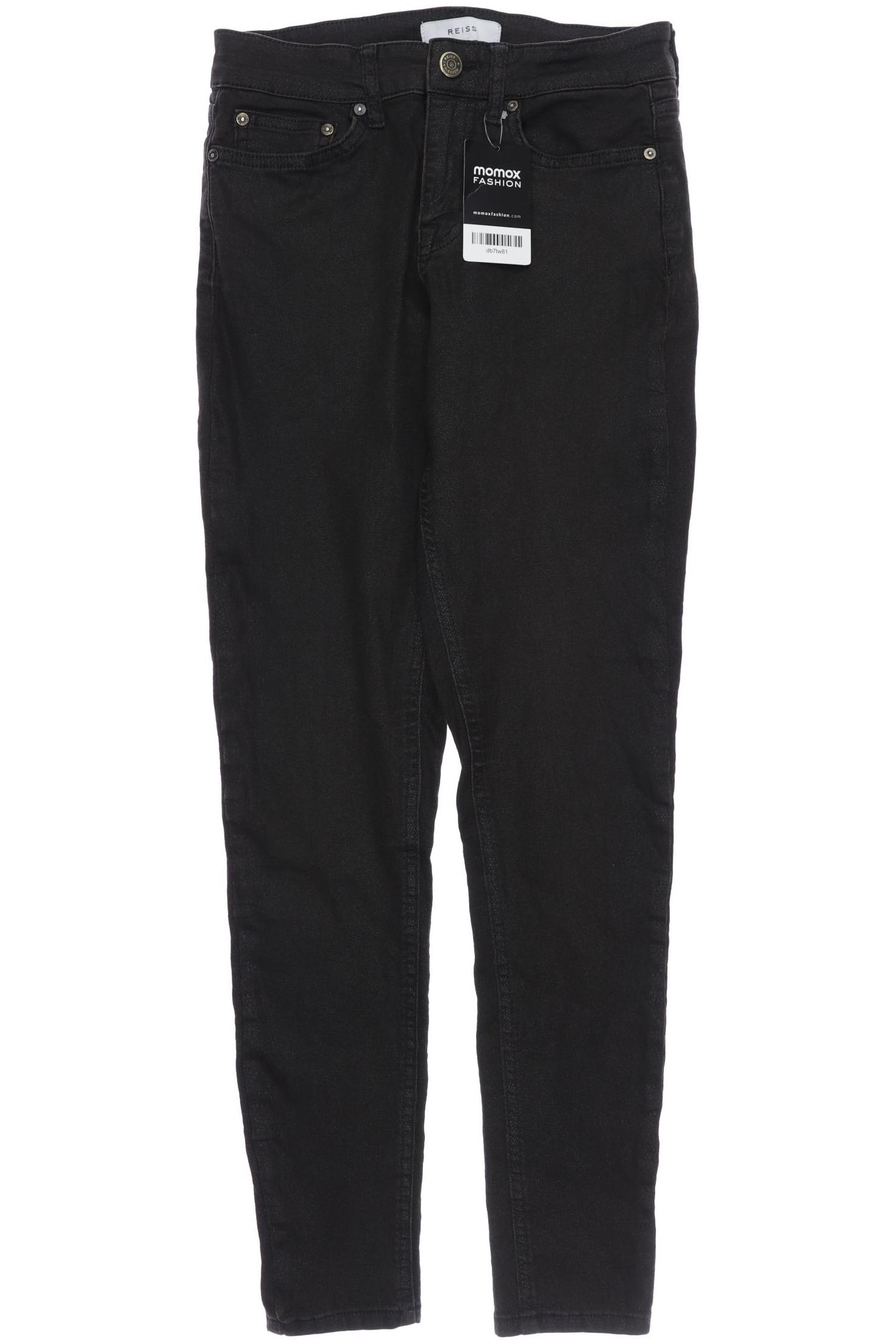 

Reiss Damen Jeans, schwarz, Gr. 26