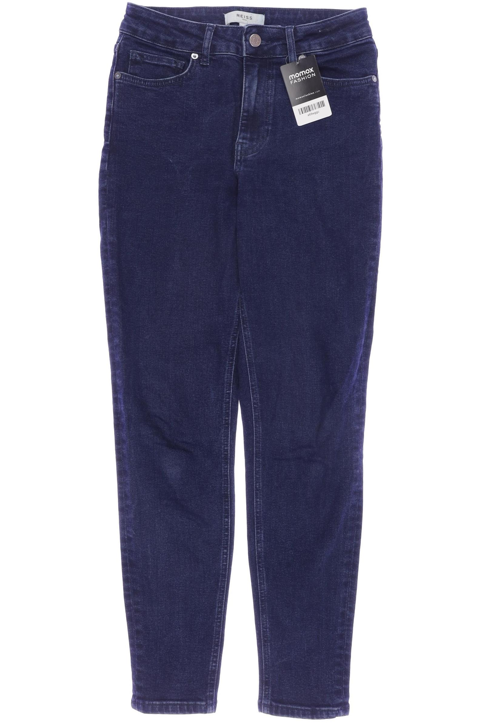 

Reiss Damen Jeans, marineblau, Gr. 28