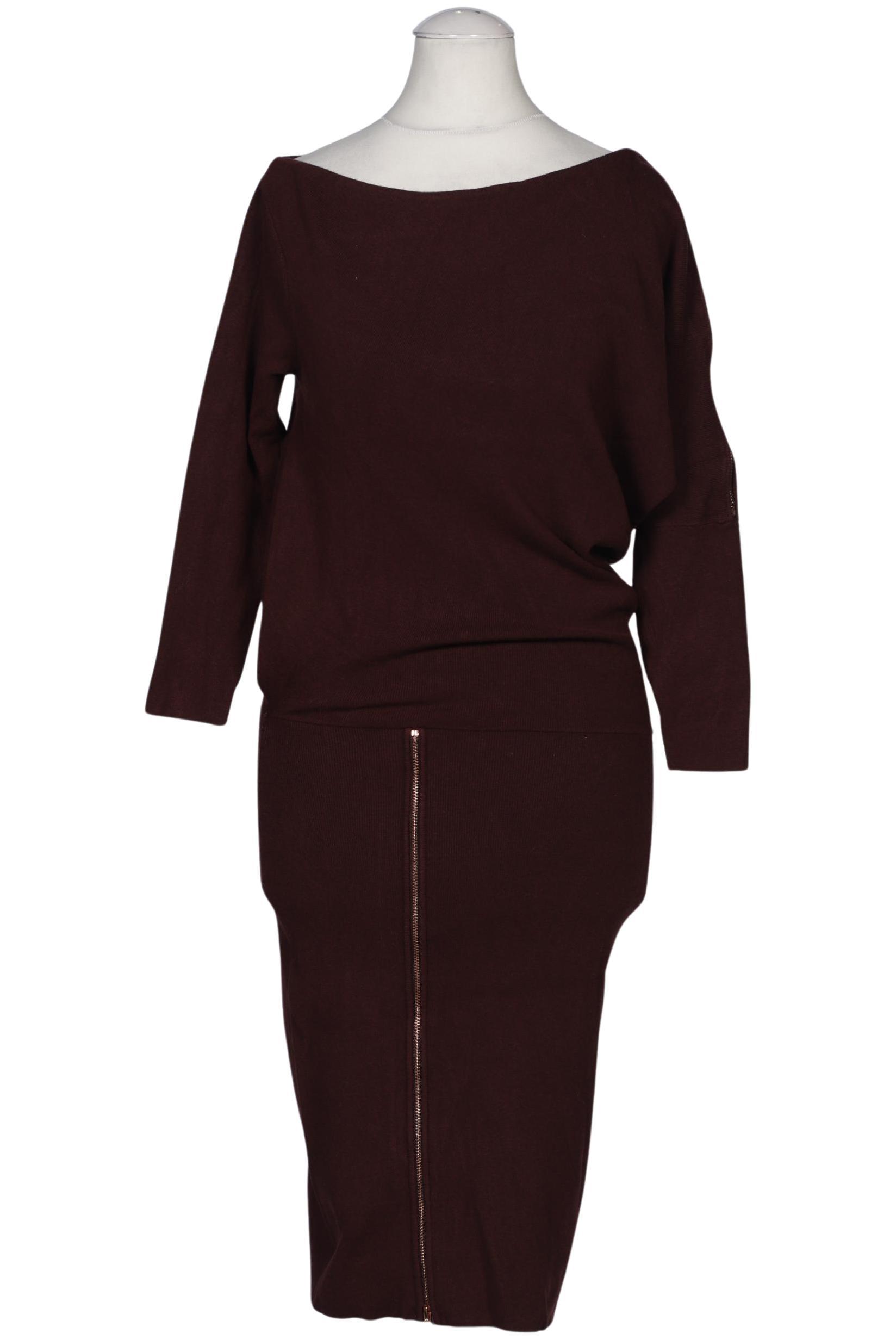 

Reiss Damen Kleid, bordeaux, Gr. 34
