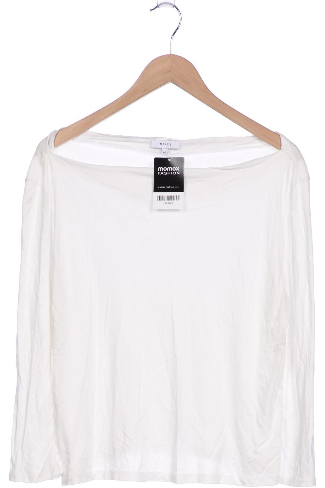

Reiss Damen Langarmshirt, weiß, Gr. 38