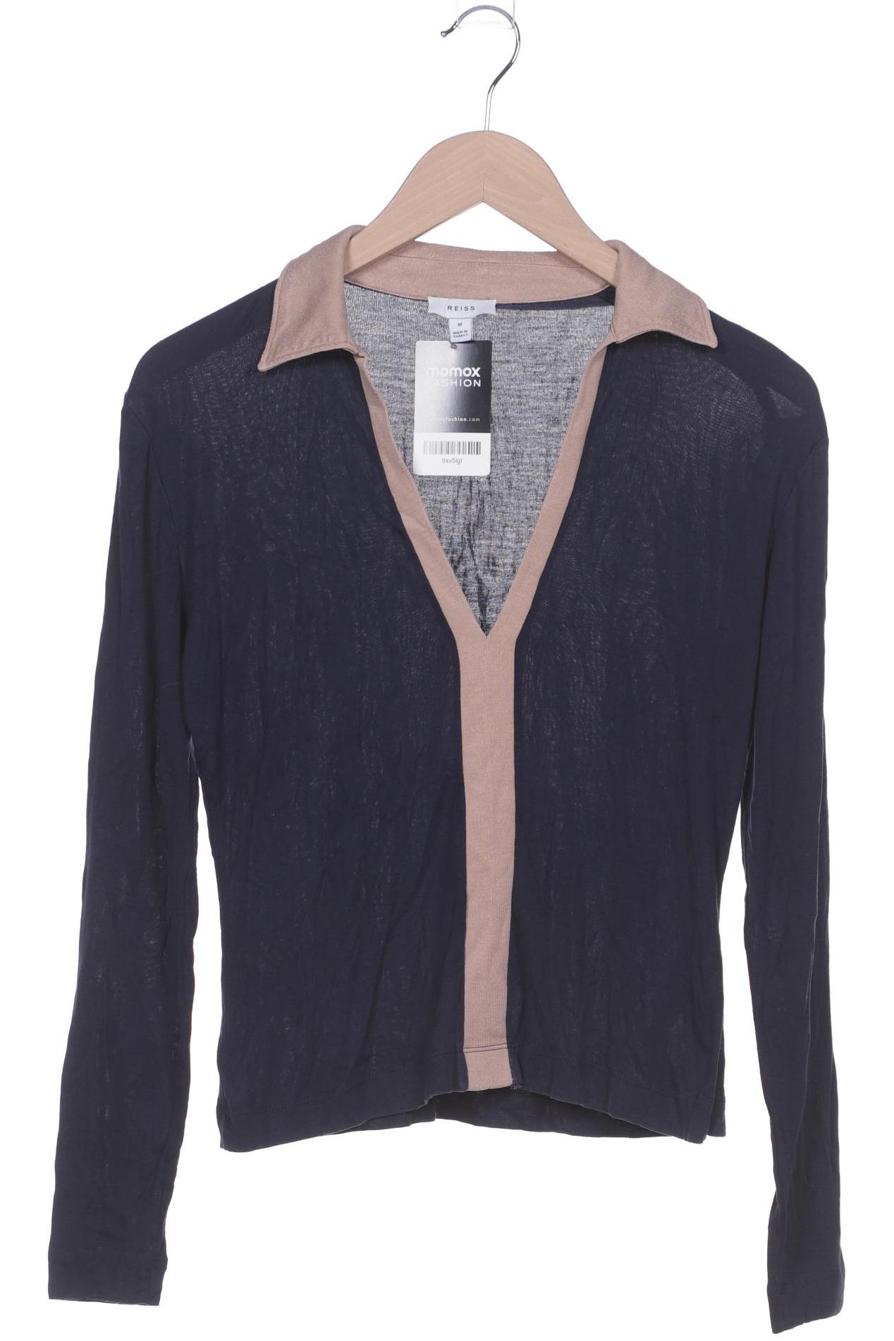 

Reiss Damen Langarmshirt, marineblau, Gr. 38