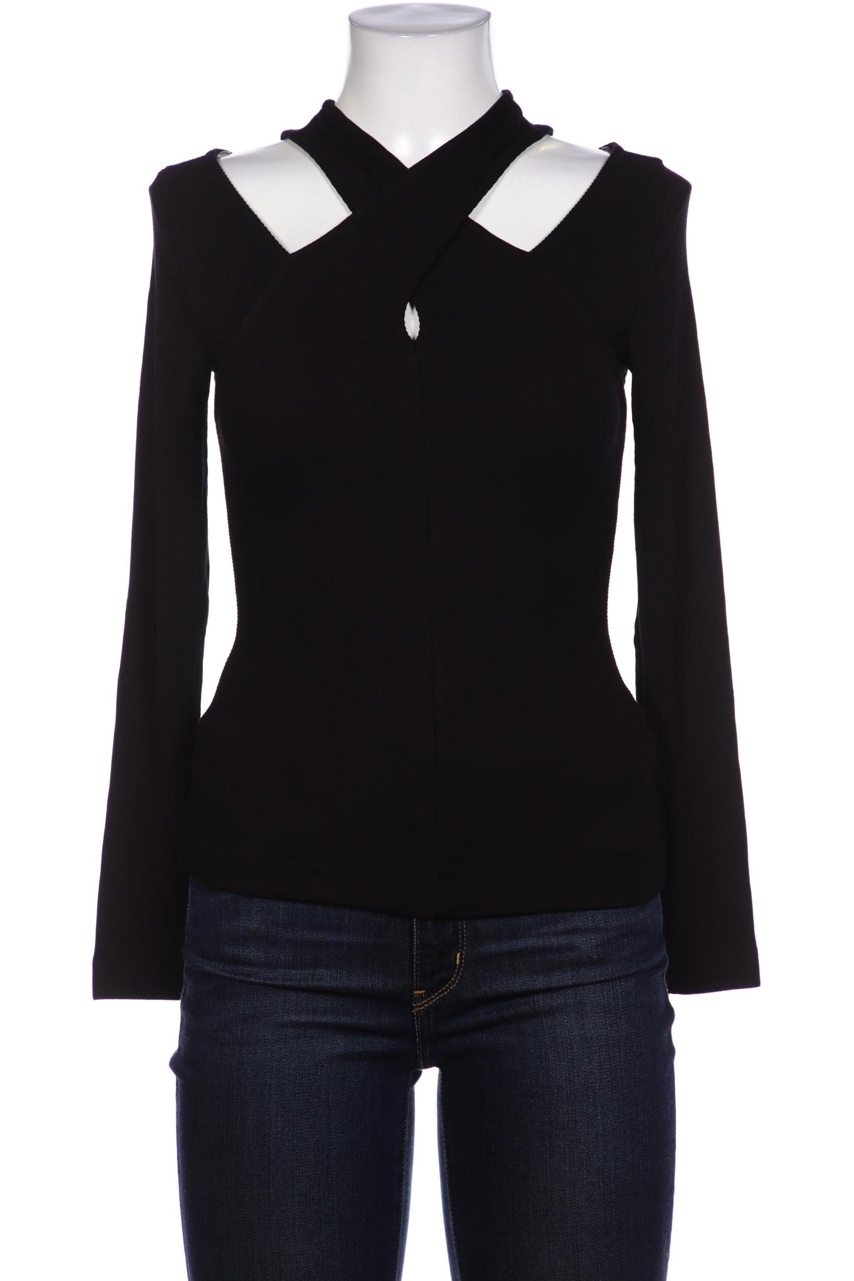 

Reiss Damen Langarmshirt, schwarz, Gr. 36
