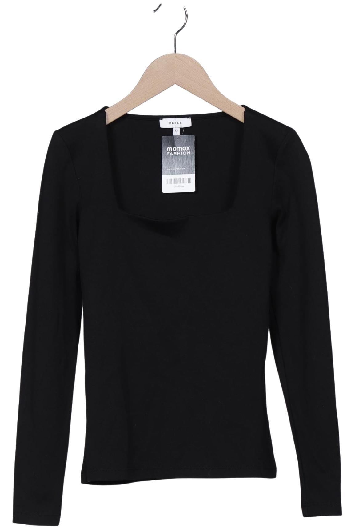 

Reiss Damen Langarmshirt, schwarz, Gr. 34