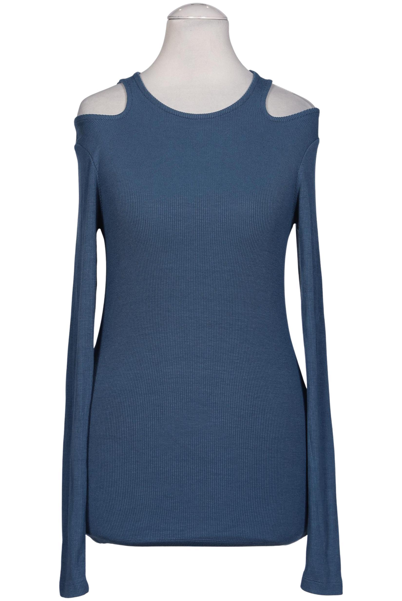 

Reiss Damen Langarmshirt, blau, Gr. 34