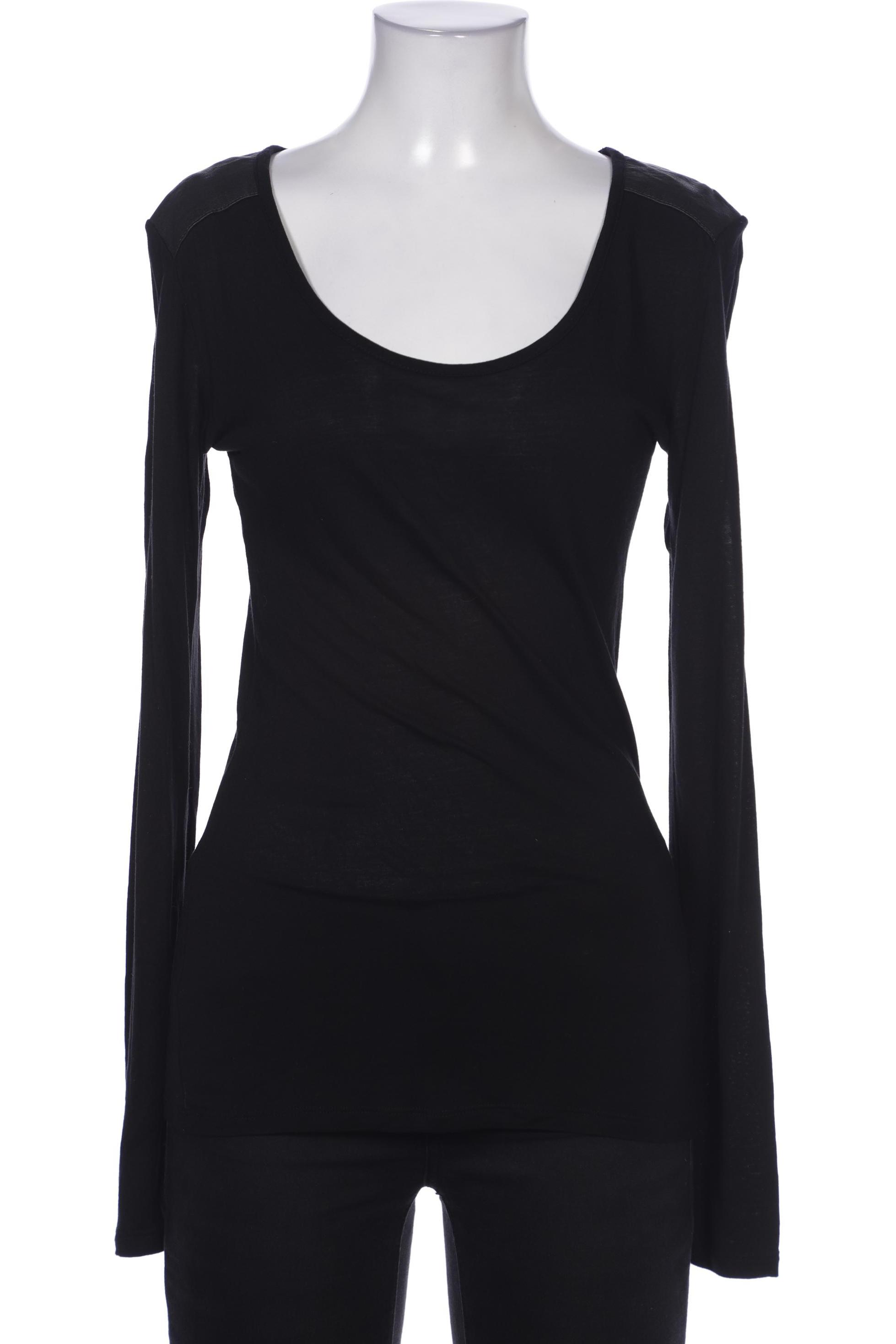 

Reiss Damen Langarmshirt, schwarz, Gr. 36