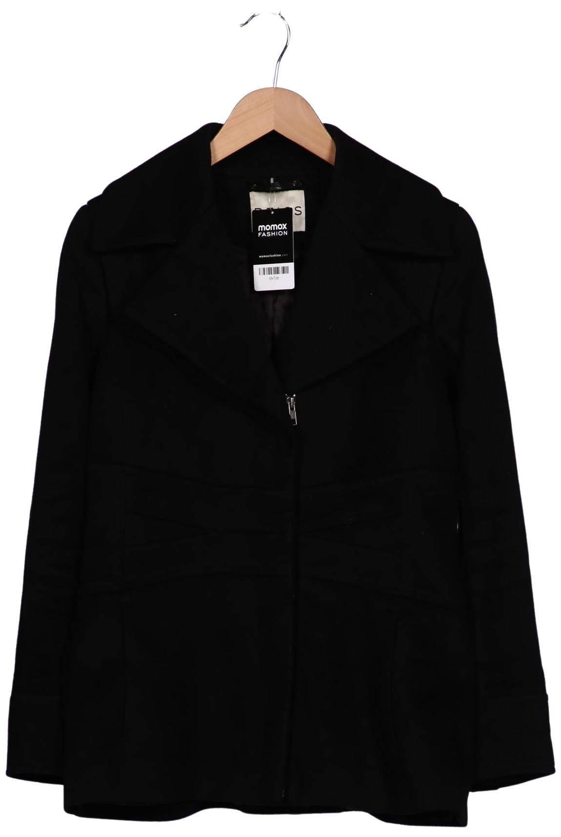 

Reiss Damen Mantel, schwarz, Gr. 38