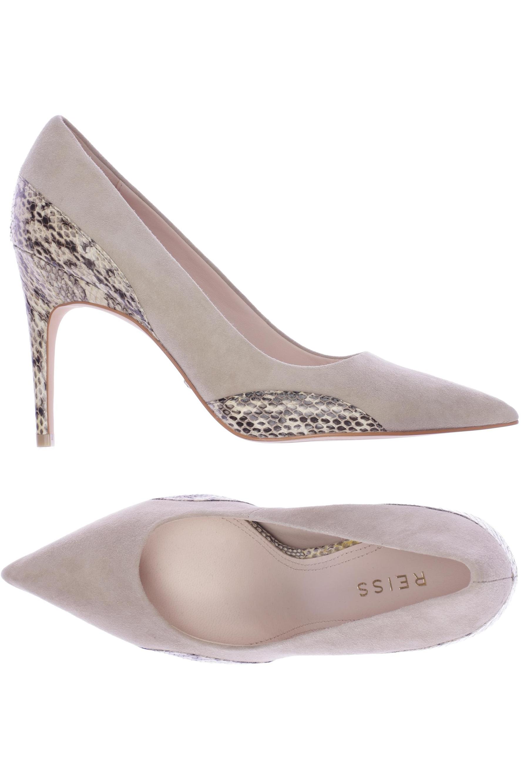 

Reiss Damen Pumps, beige, Gr. 38