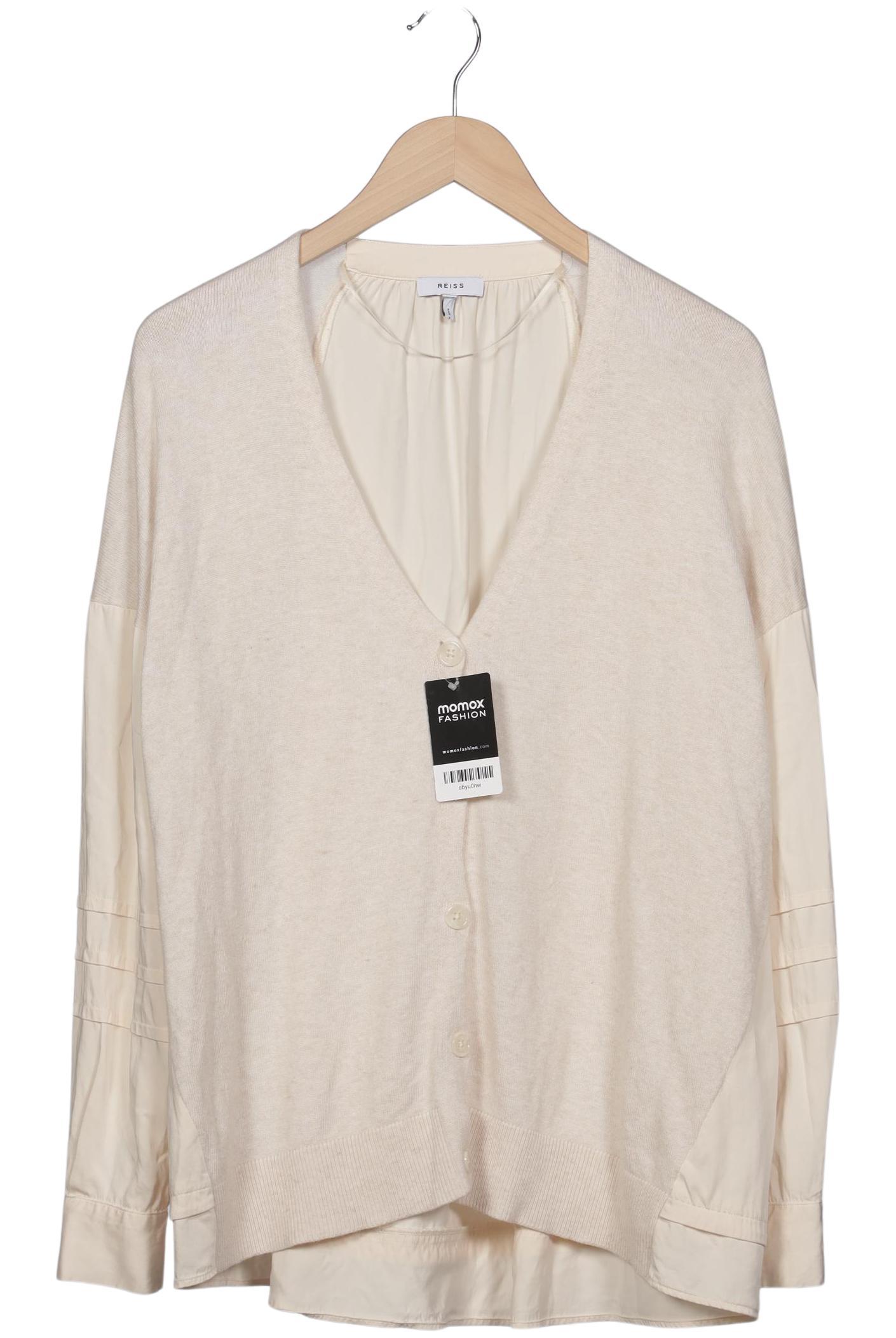 

Reiss Damen Strickjacke, cremeweiß, Gr. 44