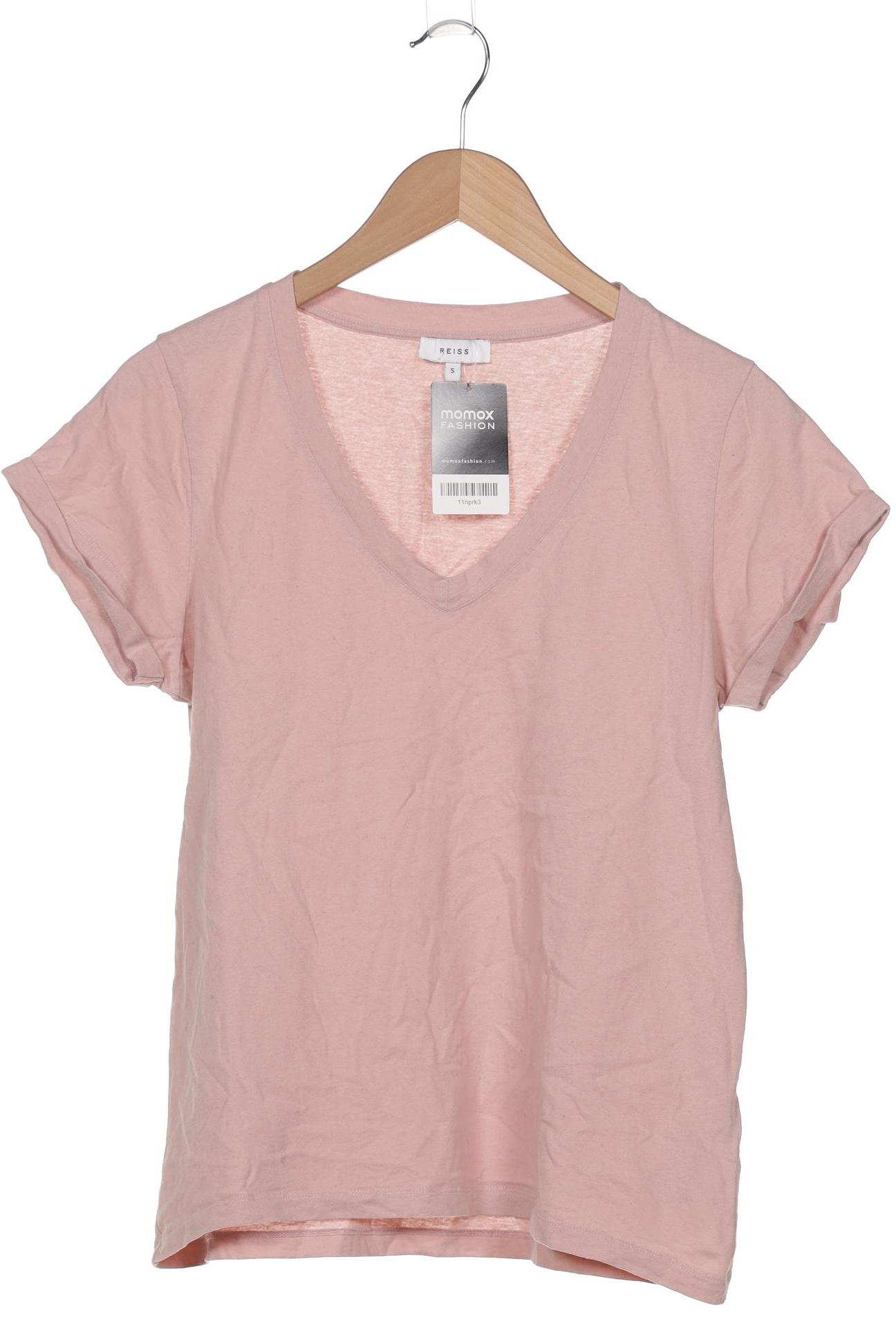 

Reiss Damen T-Shirt, pink, Gr. 36