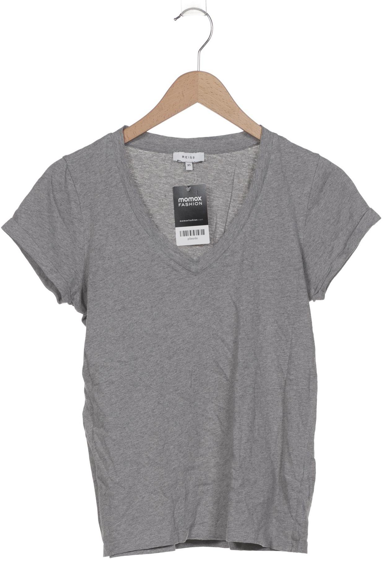 

Reiss Damen T-Shirt, grau, Gr. 34