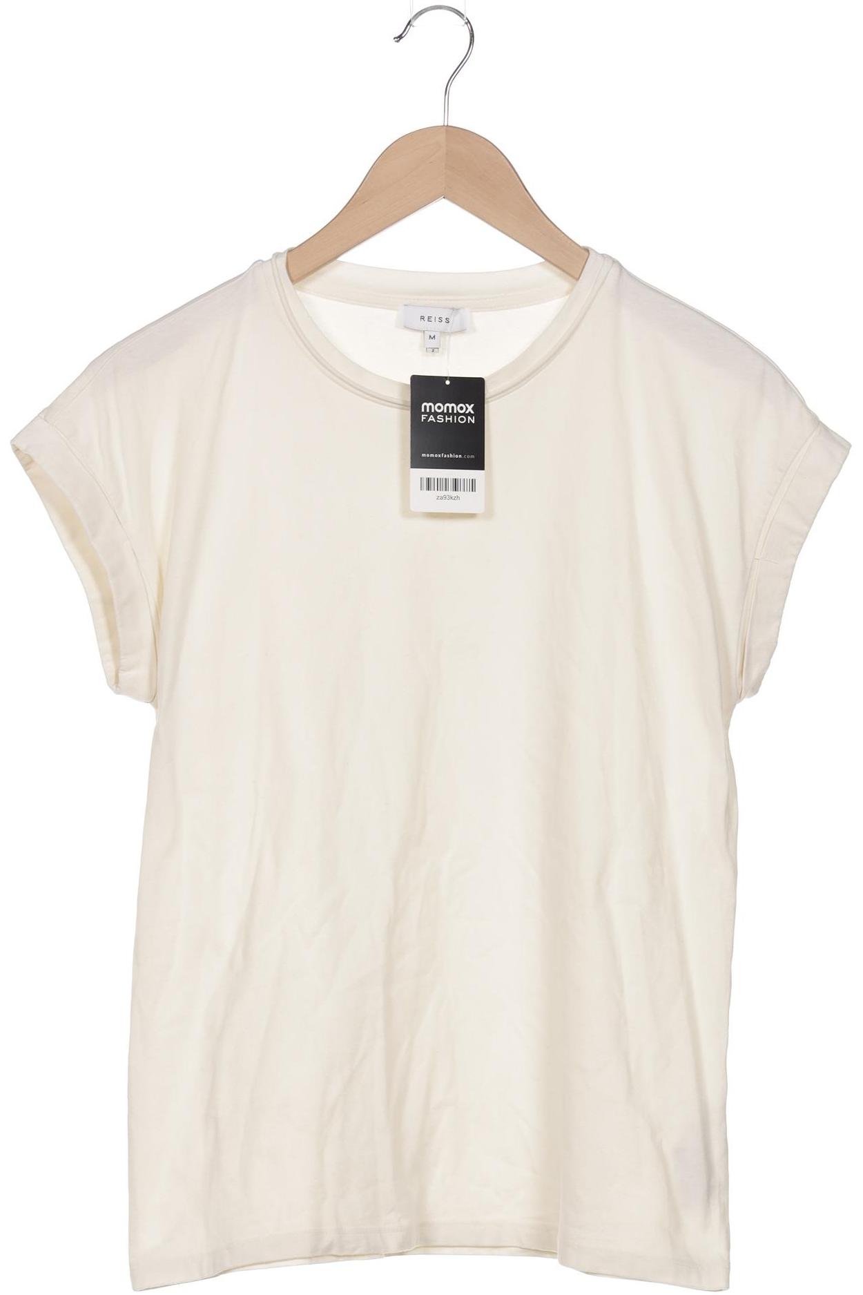 

Reiss Damen T-Shirt, cremeweiß, Gr. 38