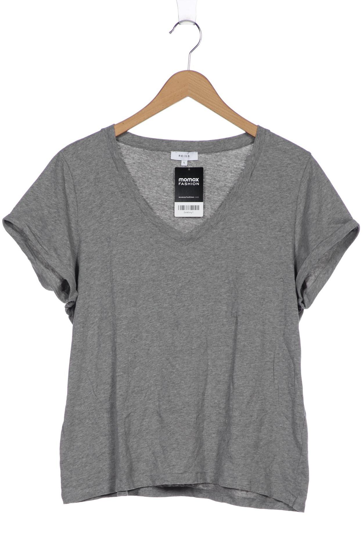 

Reiss Damen T-Shirt, grau, Gr. 42