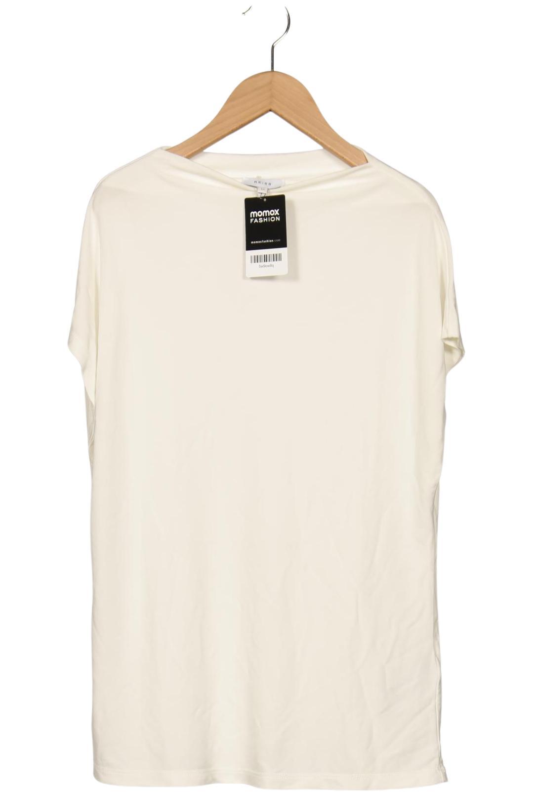 

Reiss Damen T-Shirt, cremeweiß, Gr. 38