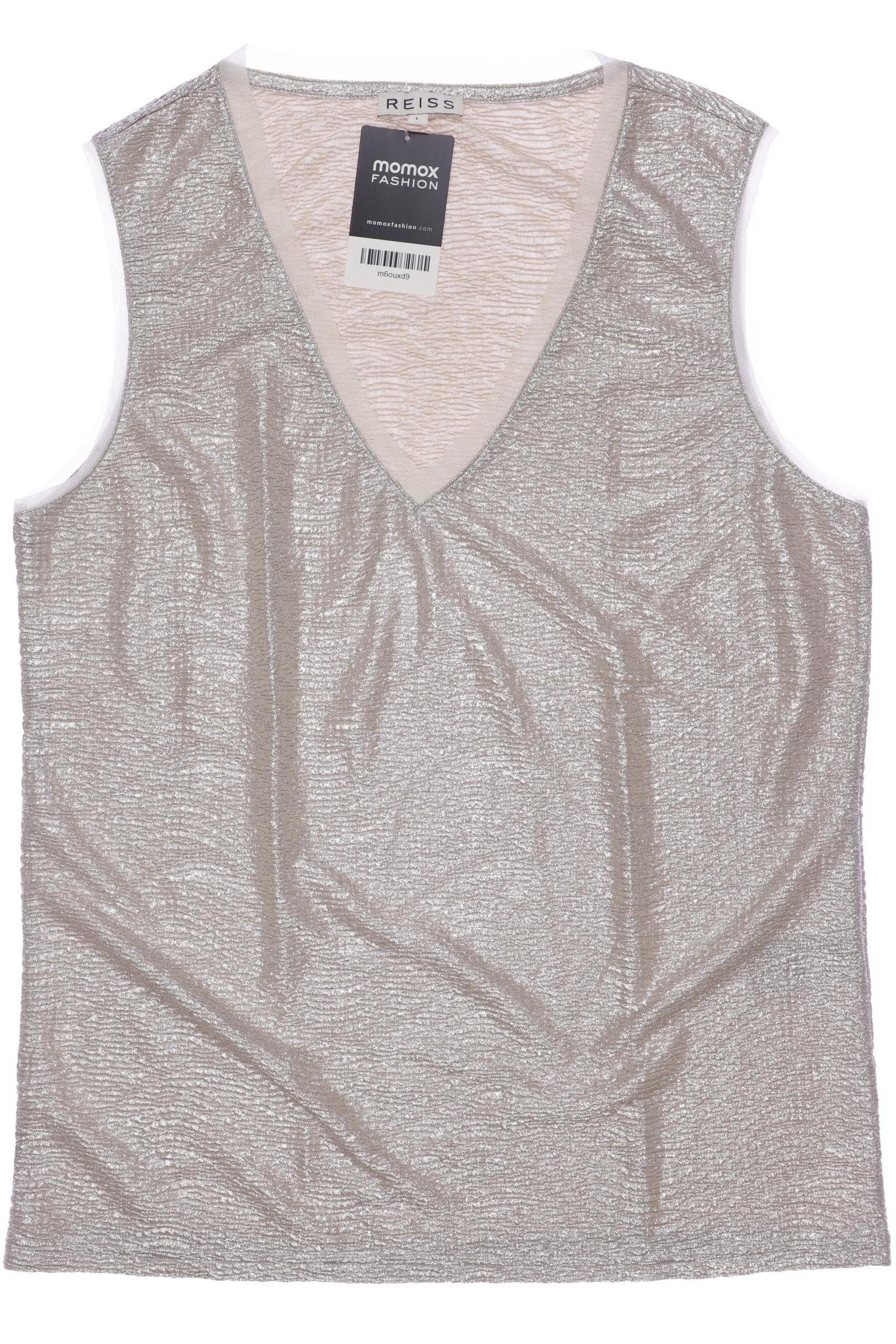 

Reiss Damen Top, gold, Gr. 42