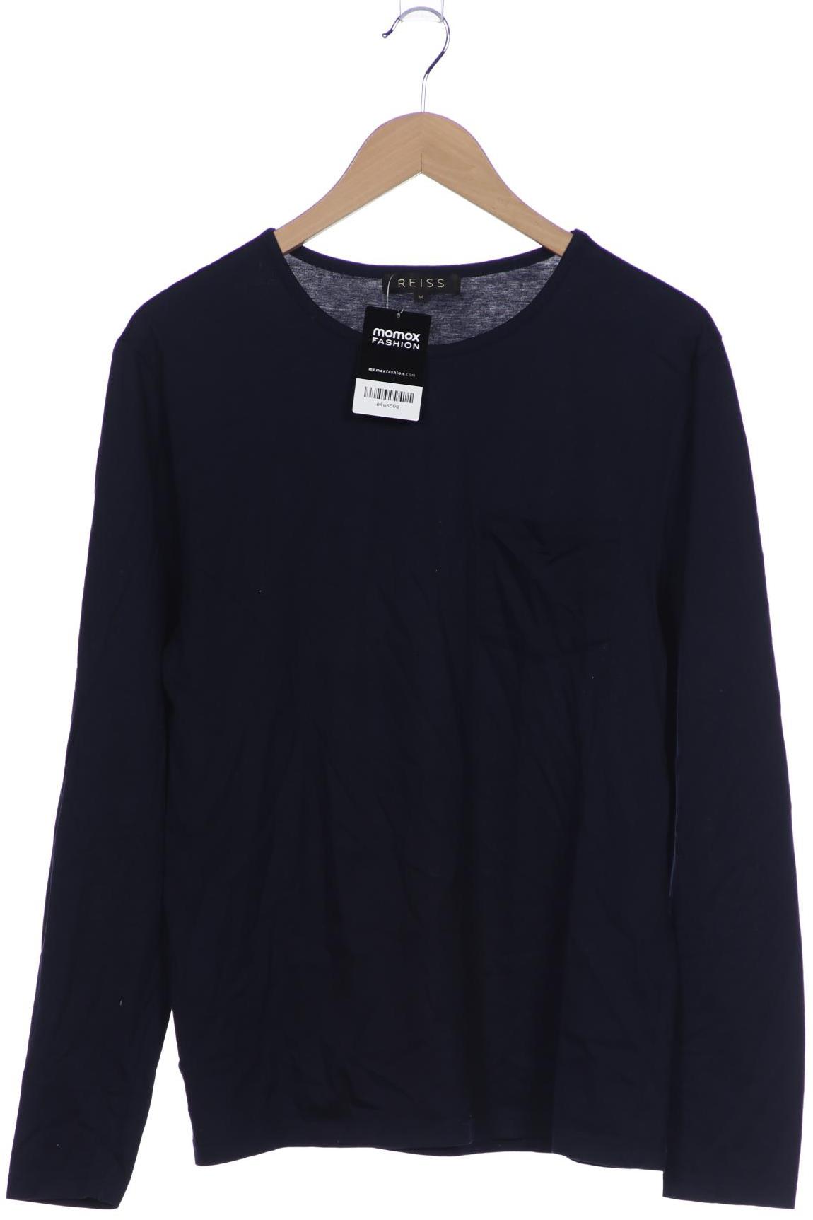 

Reiss Herren Langarmshirt, marineblau, Gr. 48