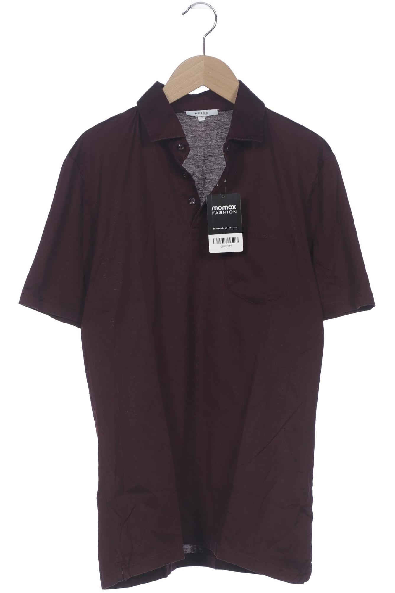 

Reiss Herren Poloshirt, bordeaux, Gr. 46