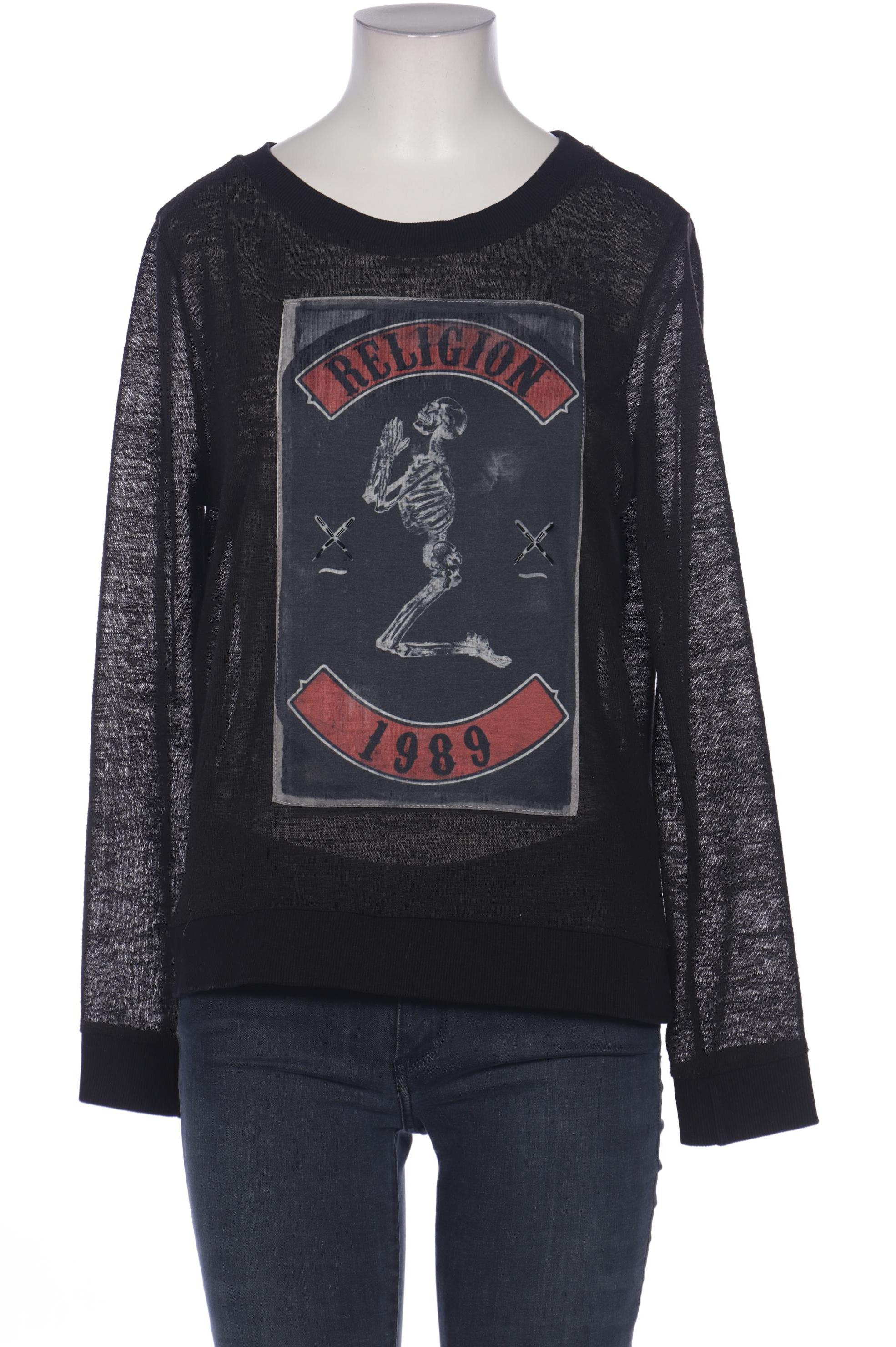 

Religion Damen Langarmshirt, schwarz, Gr. 38
