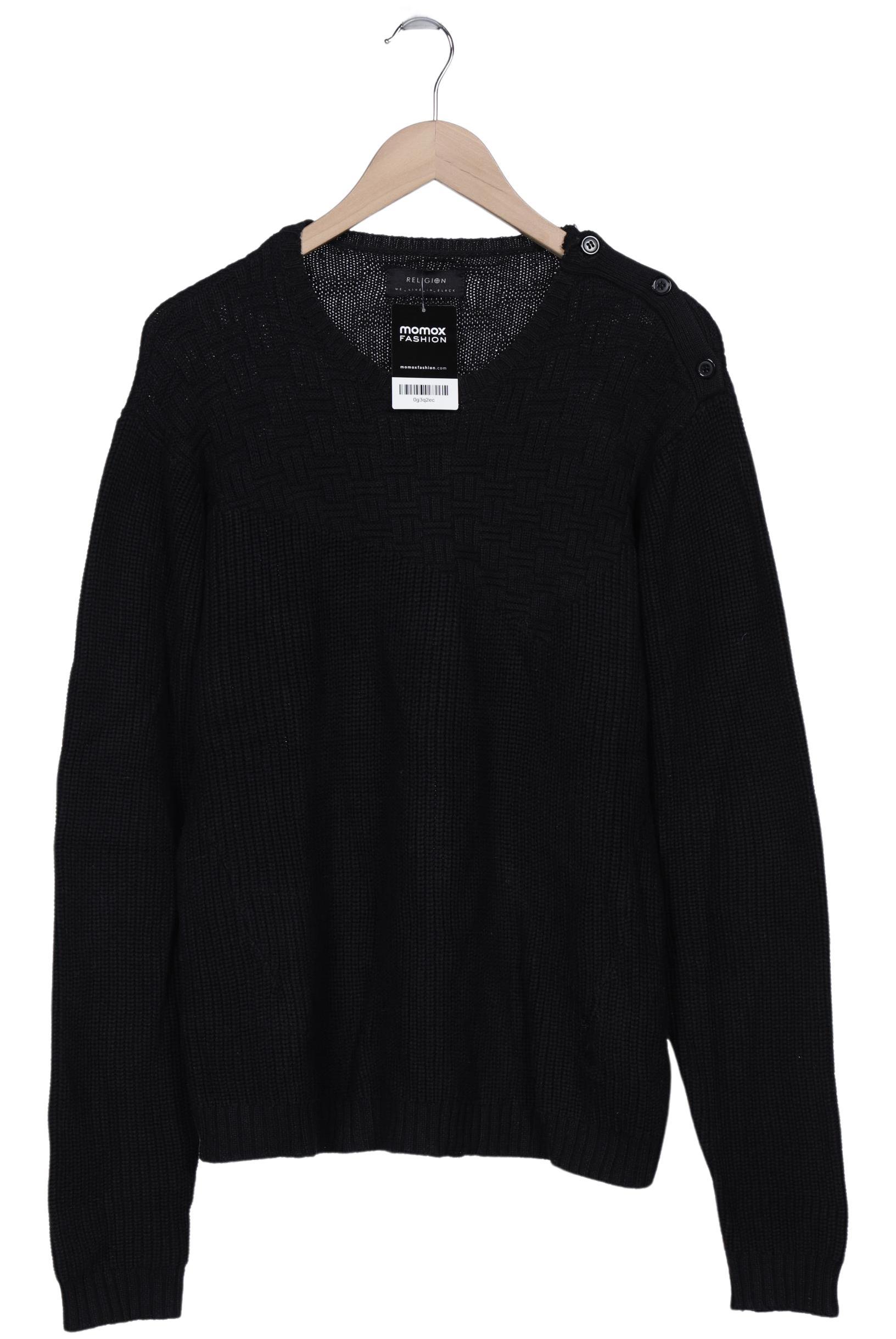 

Religion Herren Pullover, schwarz, Gr. 52