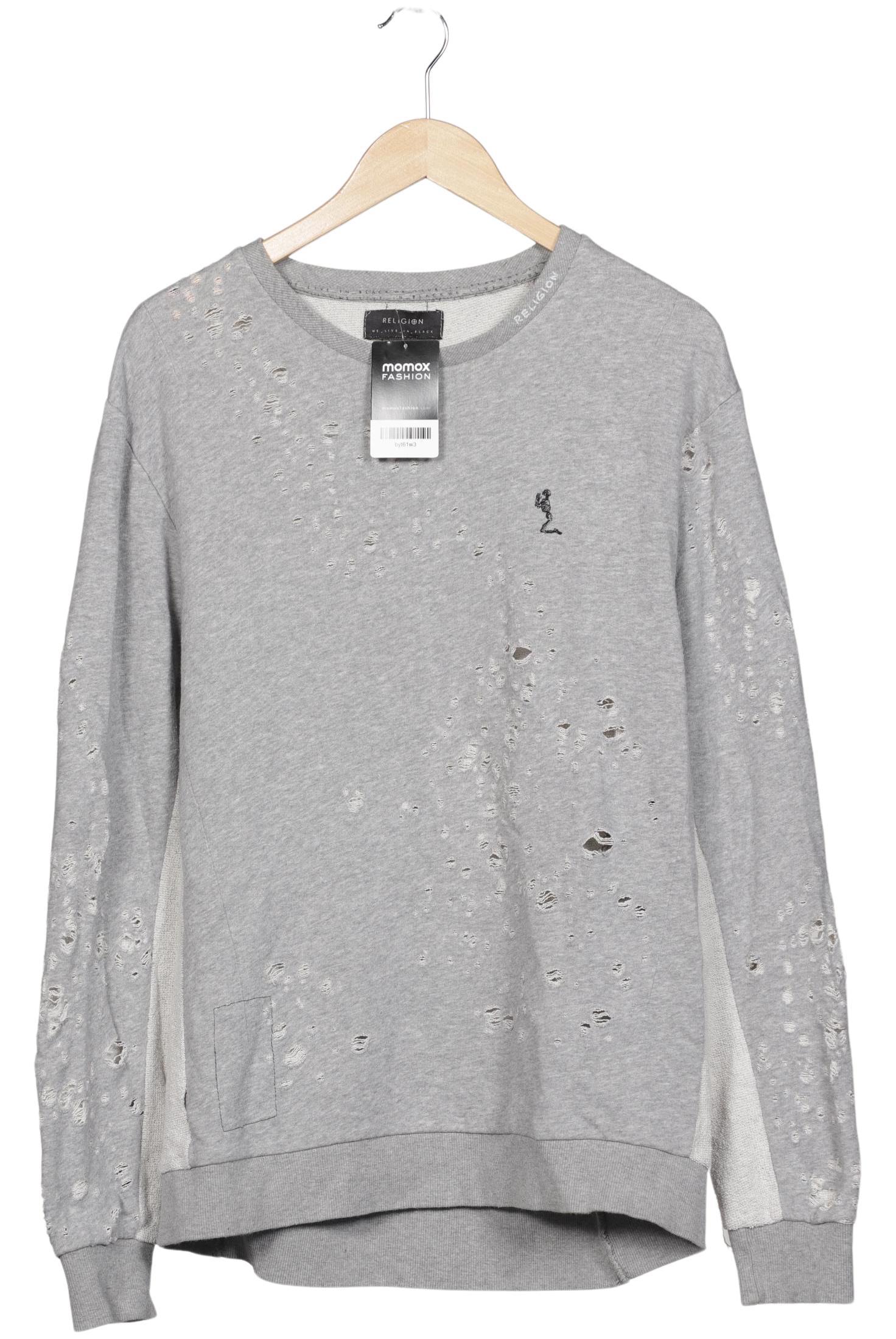 Thumbnail - Religion Herren Sweatshirt, grau, Gr. 48