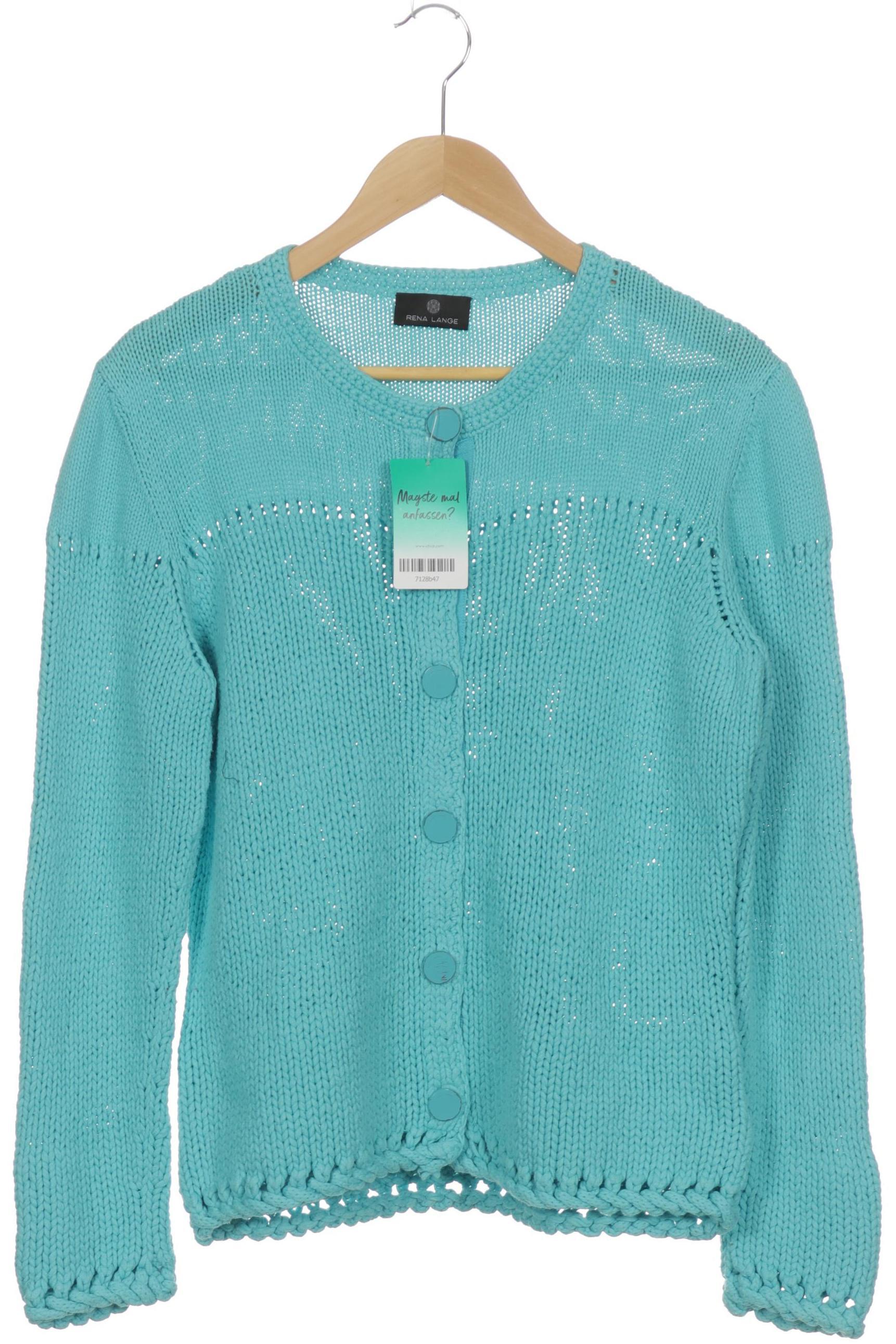 

Rena Lange Damen Strickjacke, blau, Gr.