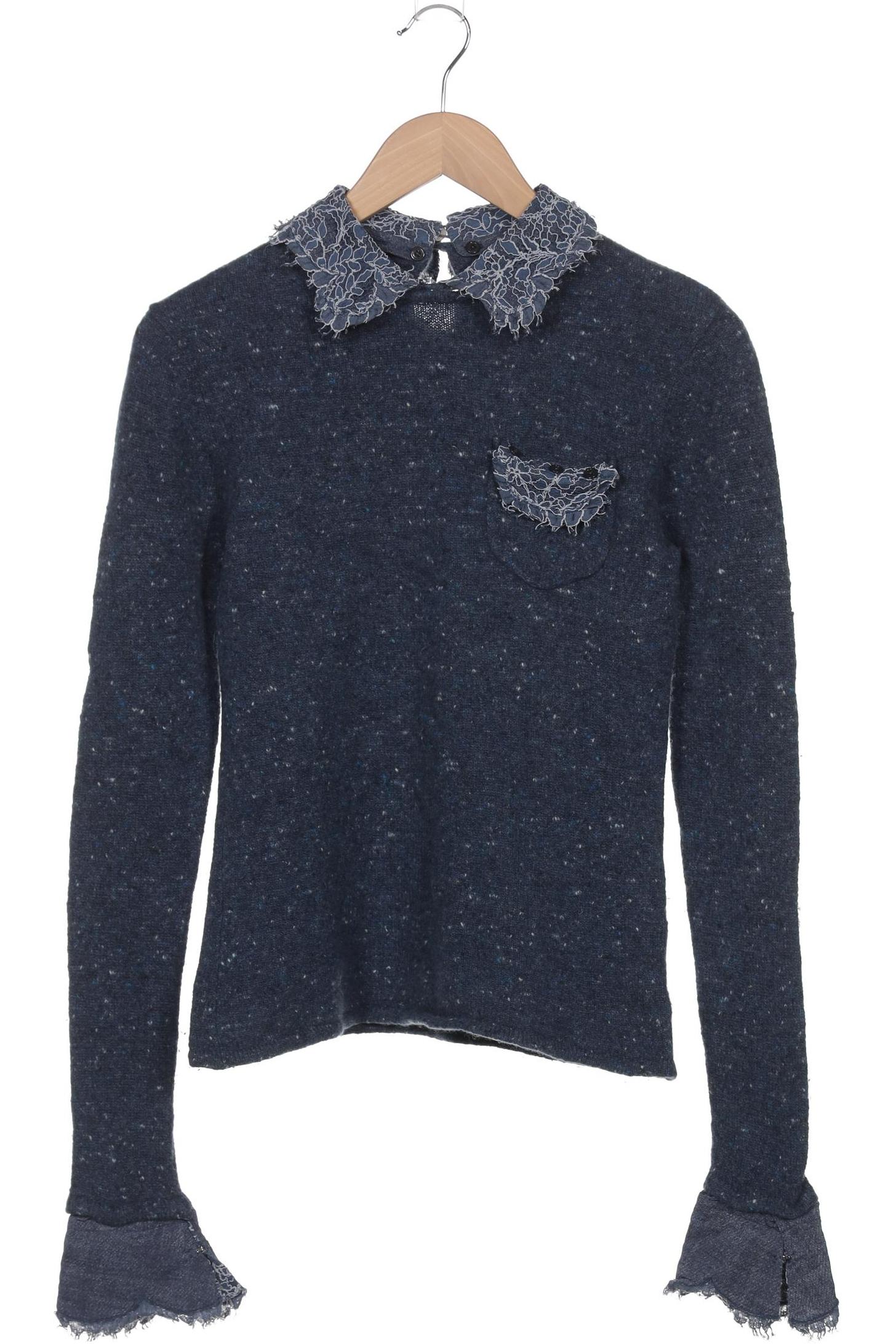 

Rena Lange Damen Pullover, blau, Gr. 36