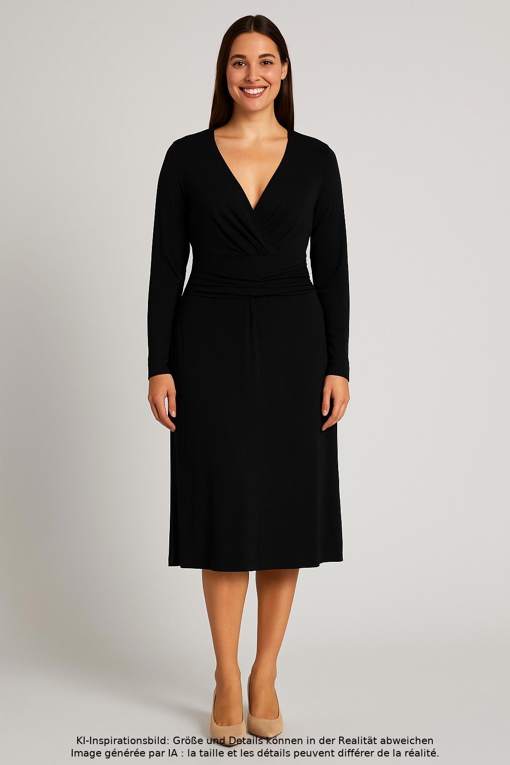 

Rena Lange Damen Kleid, schwarz, Gr. 42