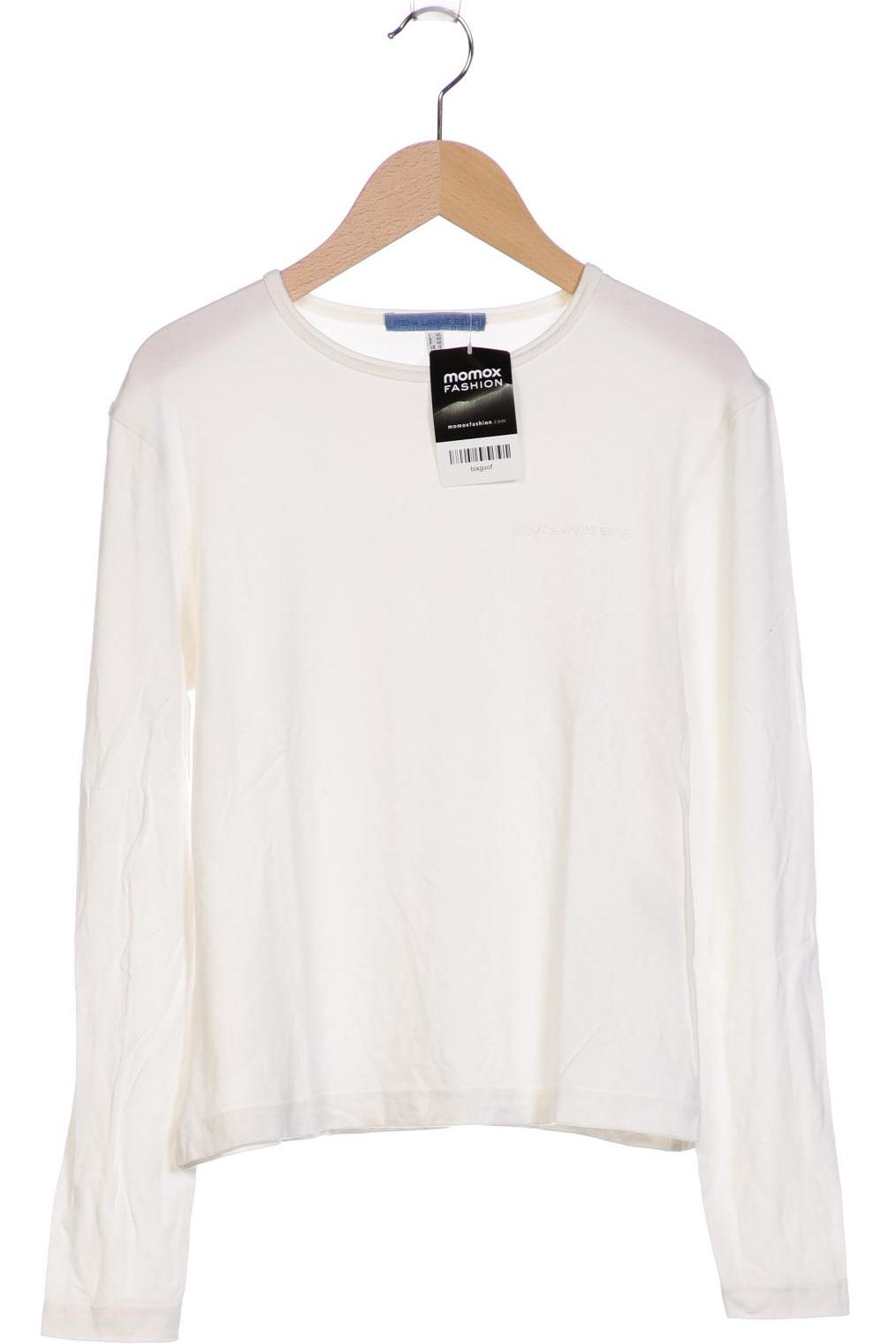 

Rena Lange Damen Langarmshirt, weiß, Gr. 40