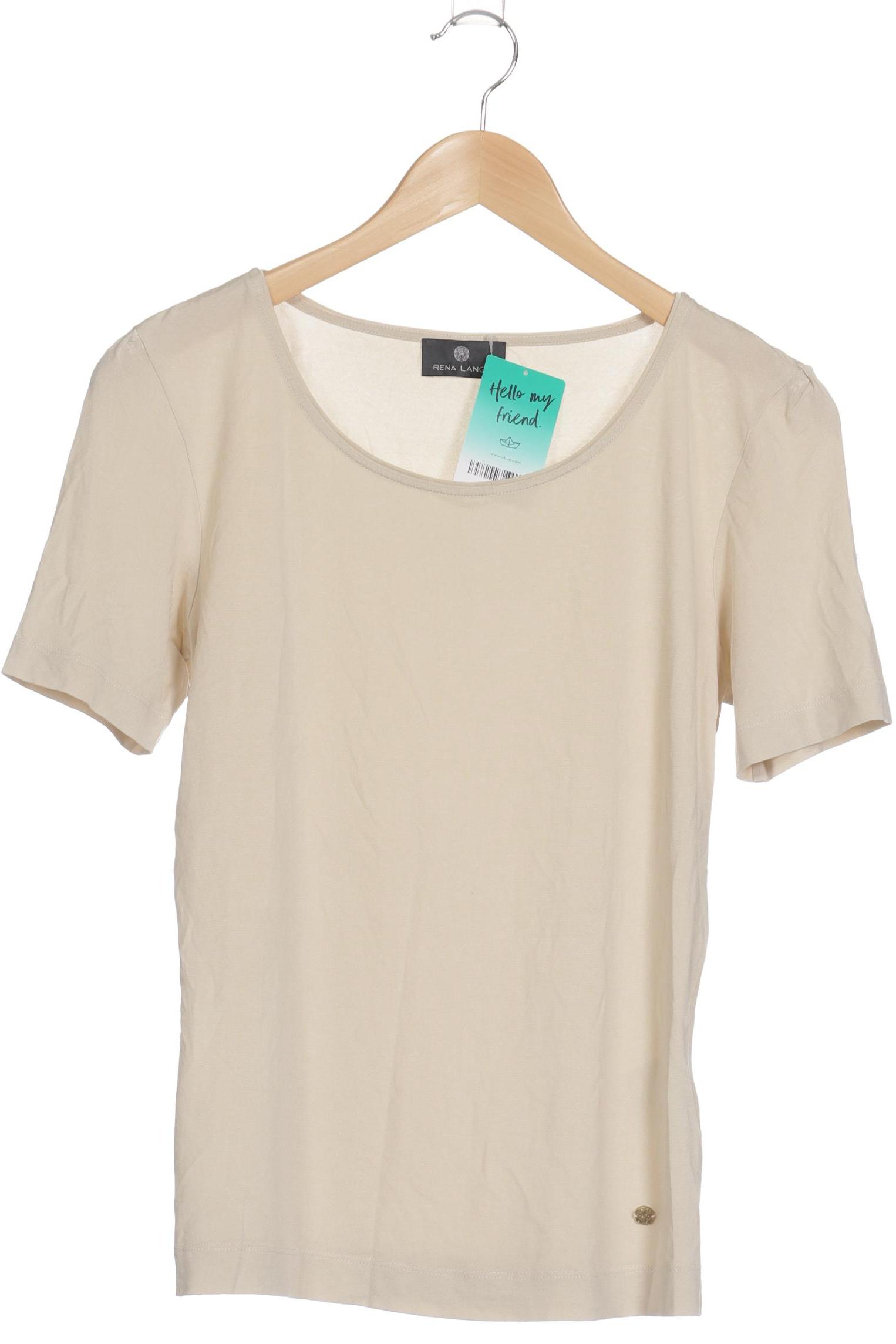 

Rena Lange Damen T-Shirt, beige, Gr. 36