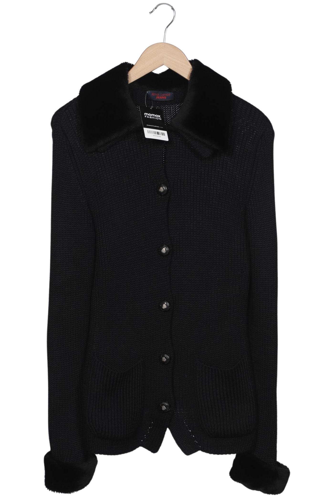 

Rena Lange Damen Strickjacke, schwarz, Gr. 42