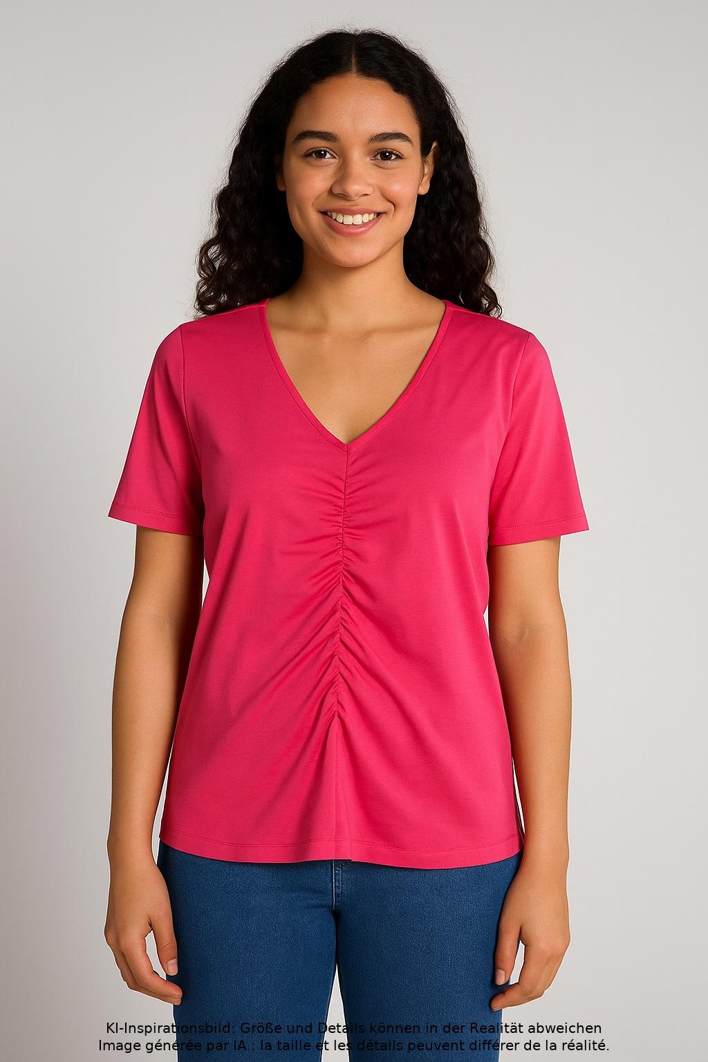 

Rena Lange Damen T-Shirt, pink, Gr. 38