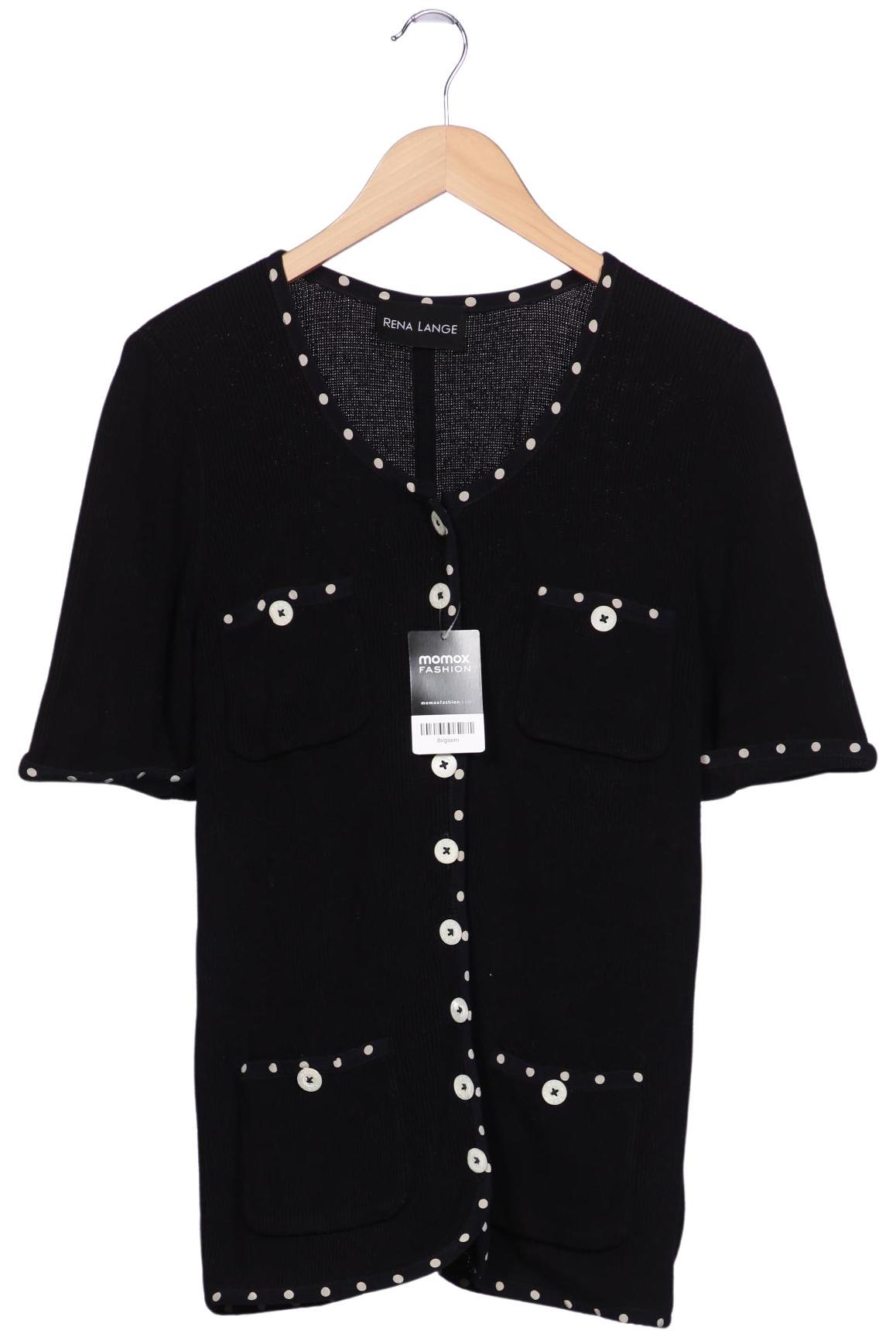 

Rena Lange Damen Strickjacke, schwarz, Gr. 38