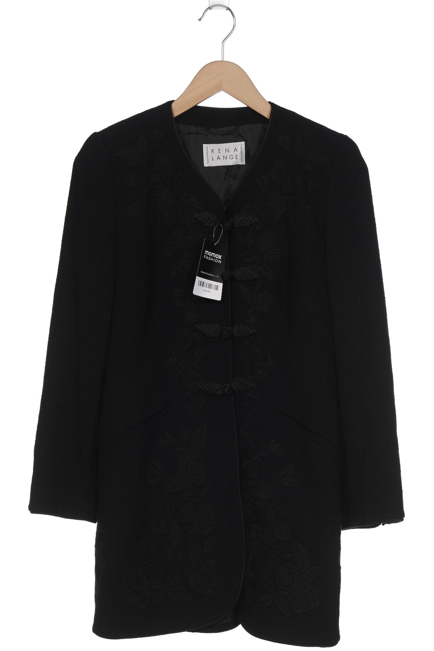

Rena Lange Damen Mantel, schwarz, Gr. 38