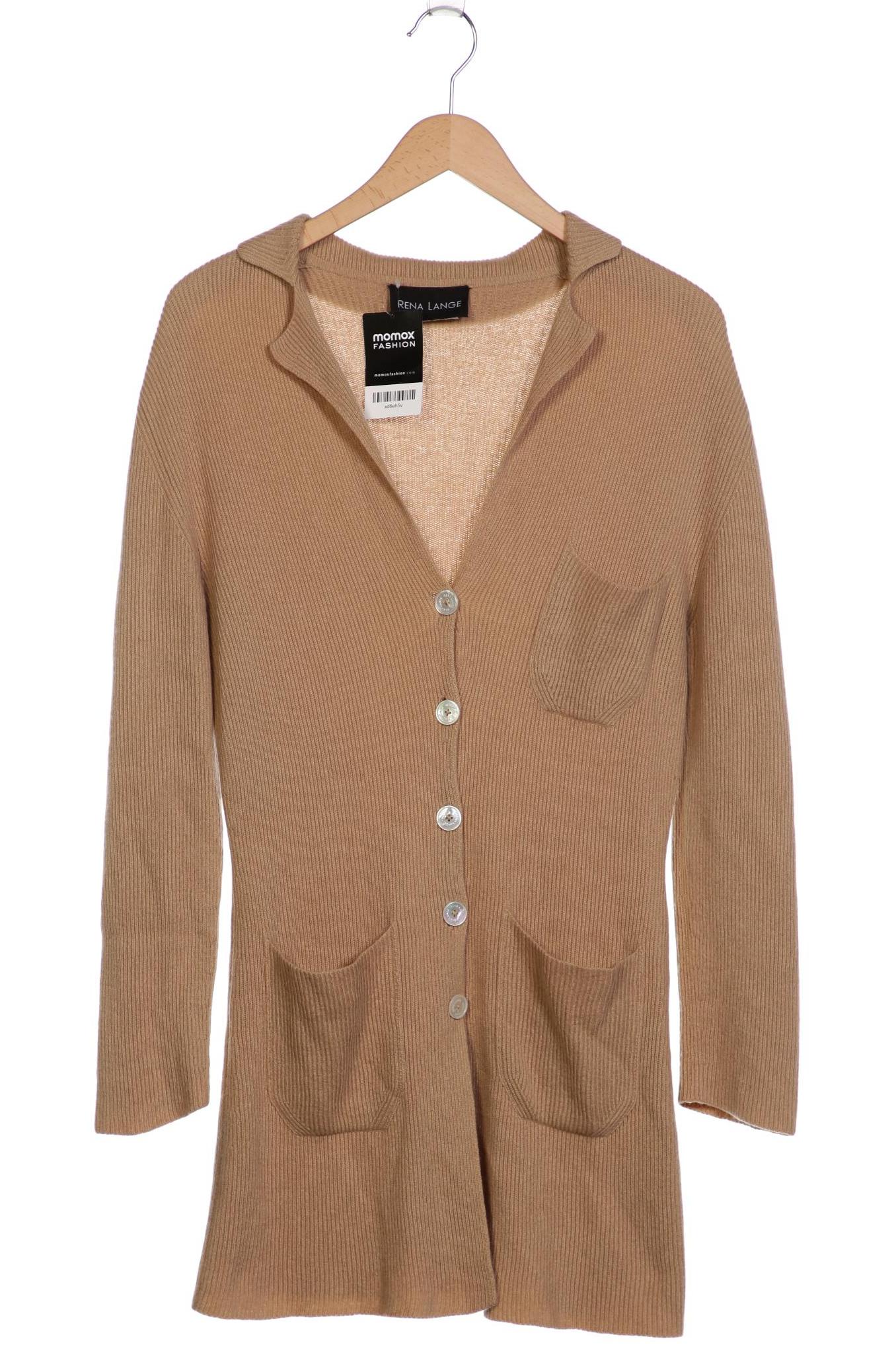 

Rena Lange Damen Strickjacke, beige, Gr. 42