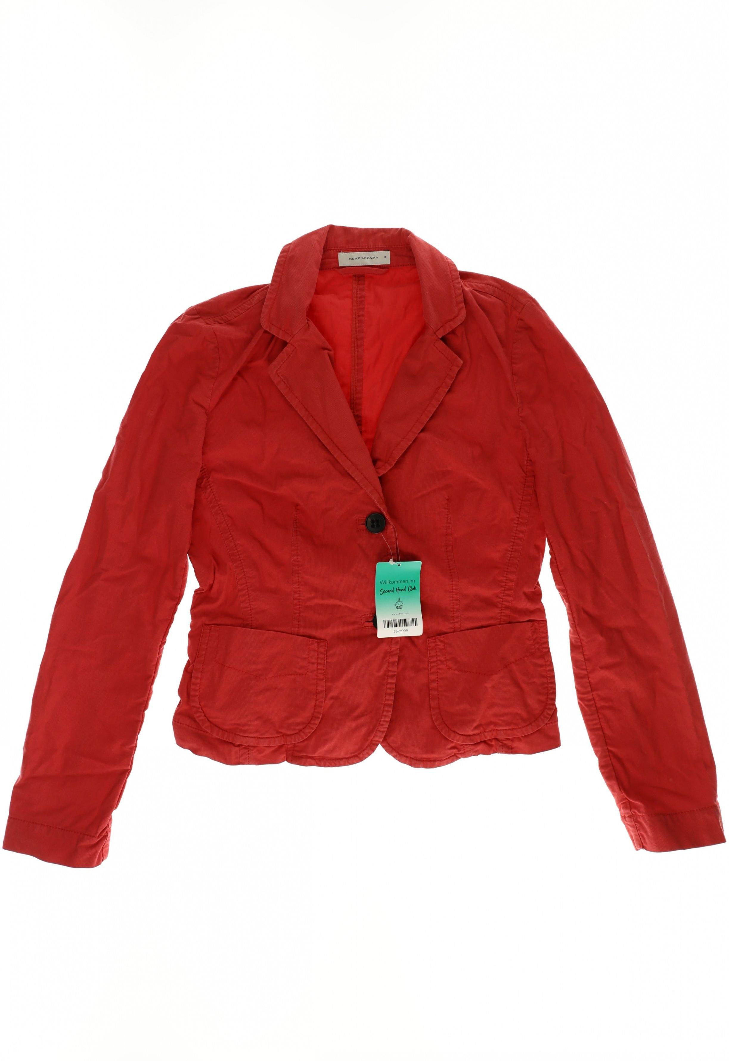 

Rene Lezard Damen Blazer, rot, Gr. 36
