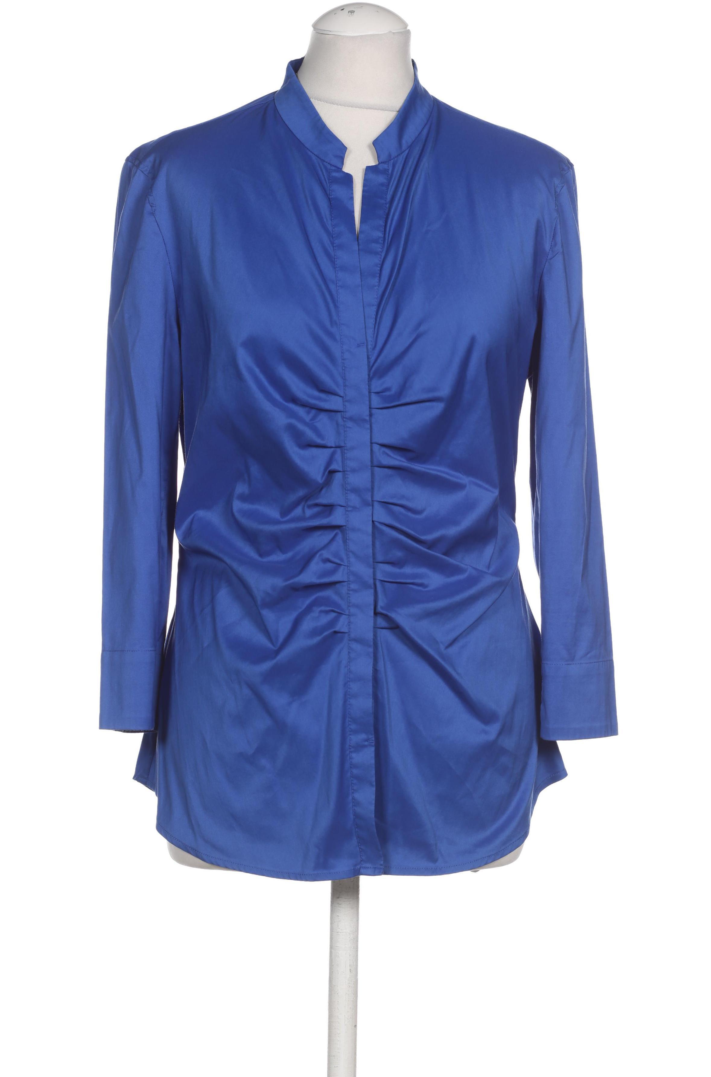 Thumbnail - Rene Lezard Damen Bluse, blau, Gr. 38