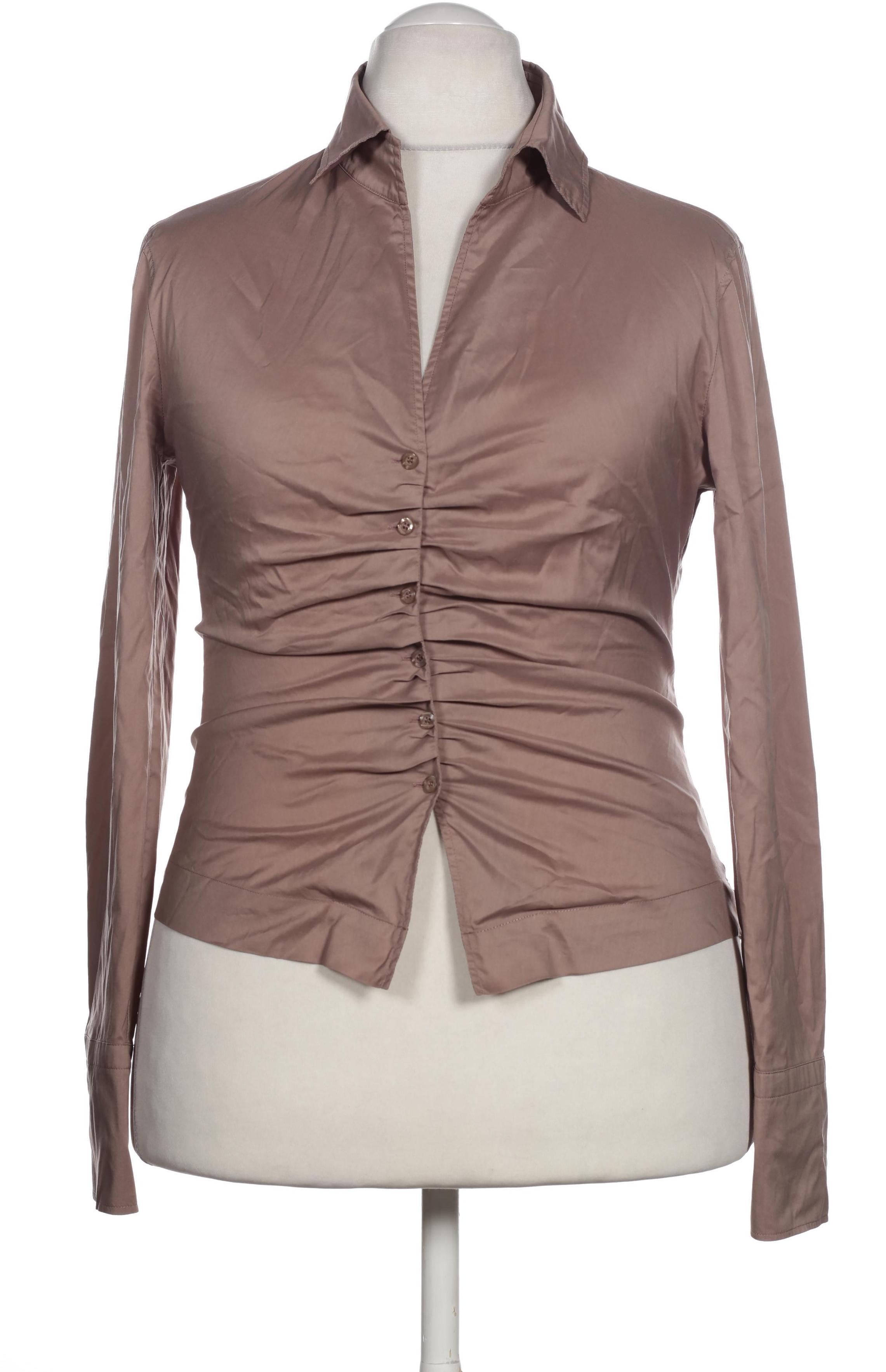 

Rene Lezard Damen Bluse, braun, Gr. 42