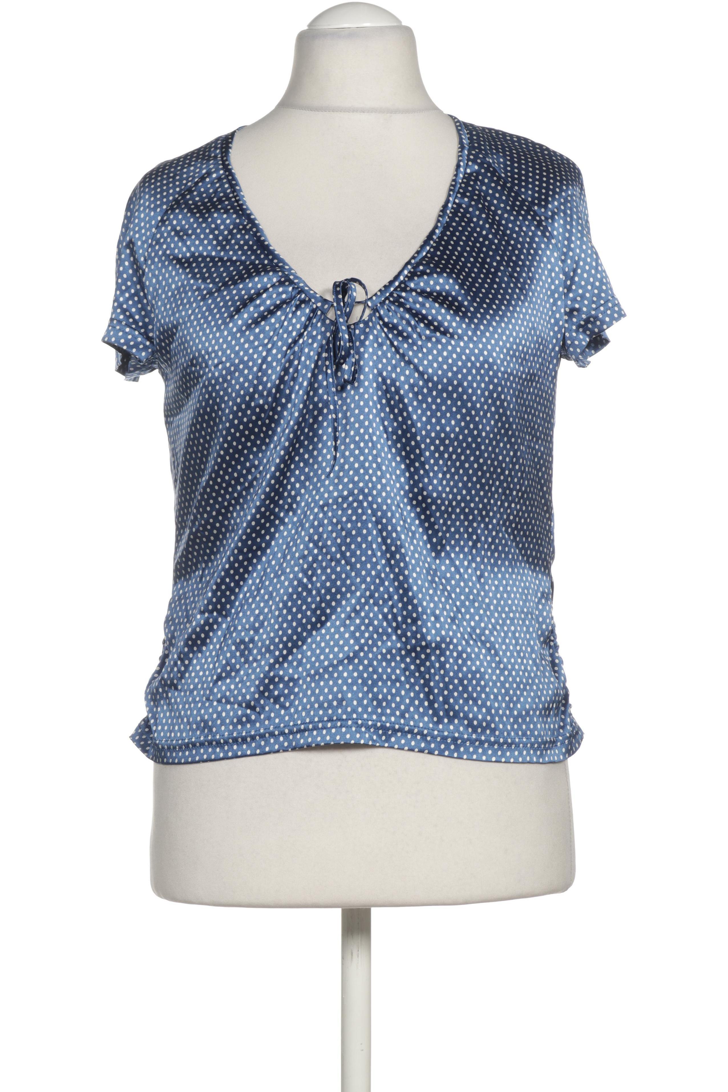 

Rene Lezard Damen Bluse, blau, Gr. 42