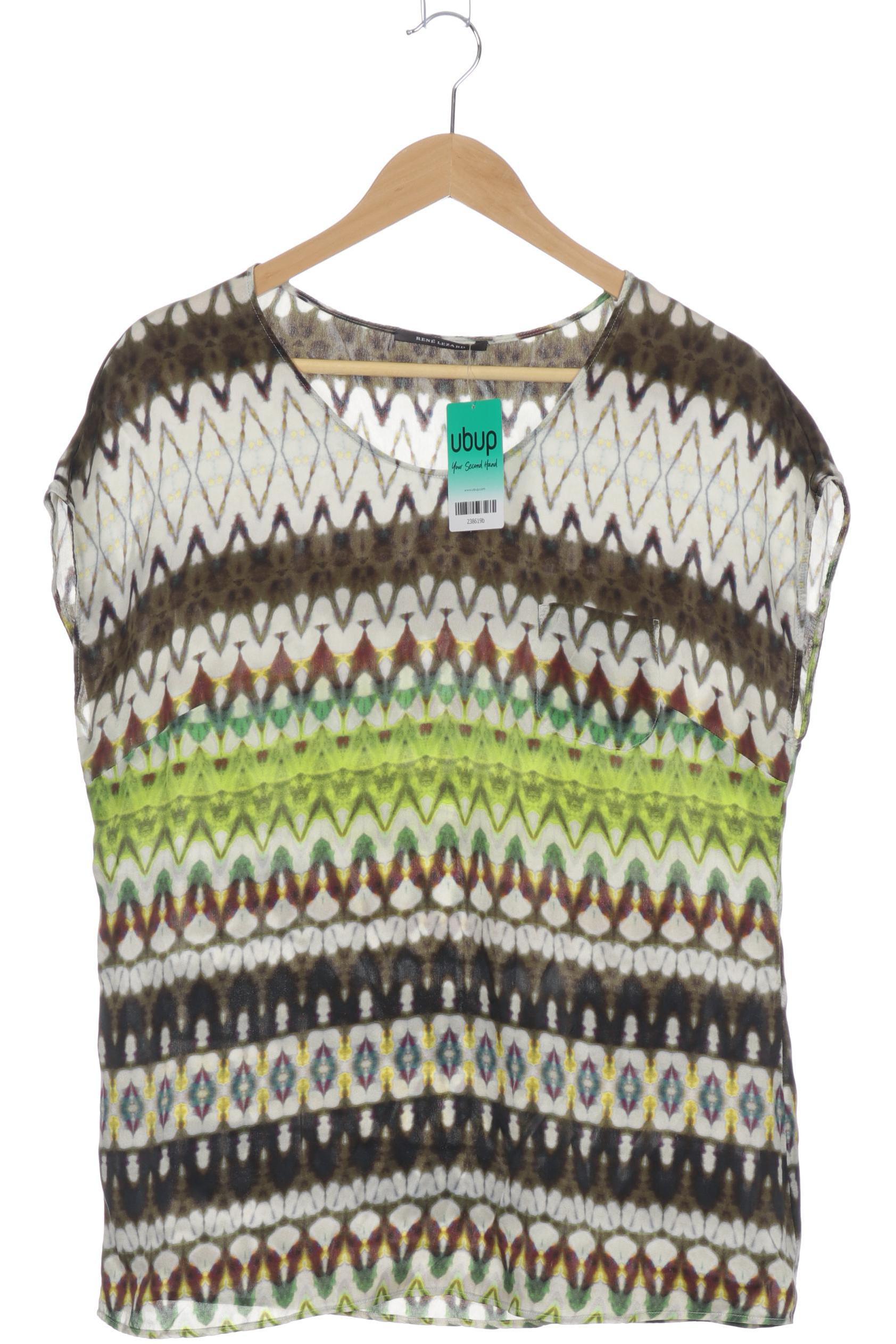

Rene Lezard Damen Bluse, grün, Gr. 42