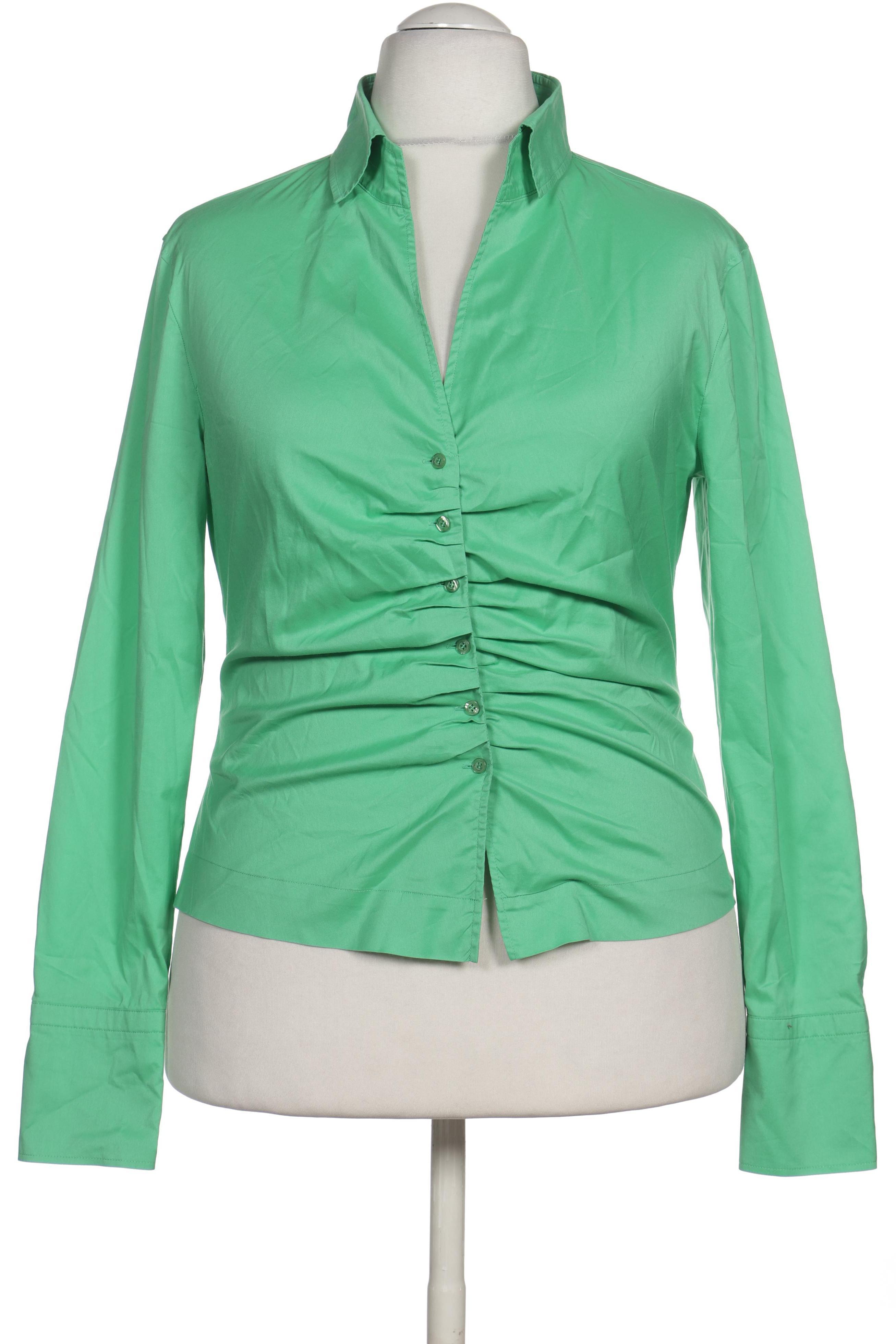 

Rene Lezard Damen Bluse, grün, Gr. 44