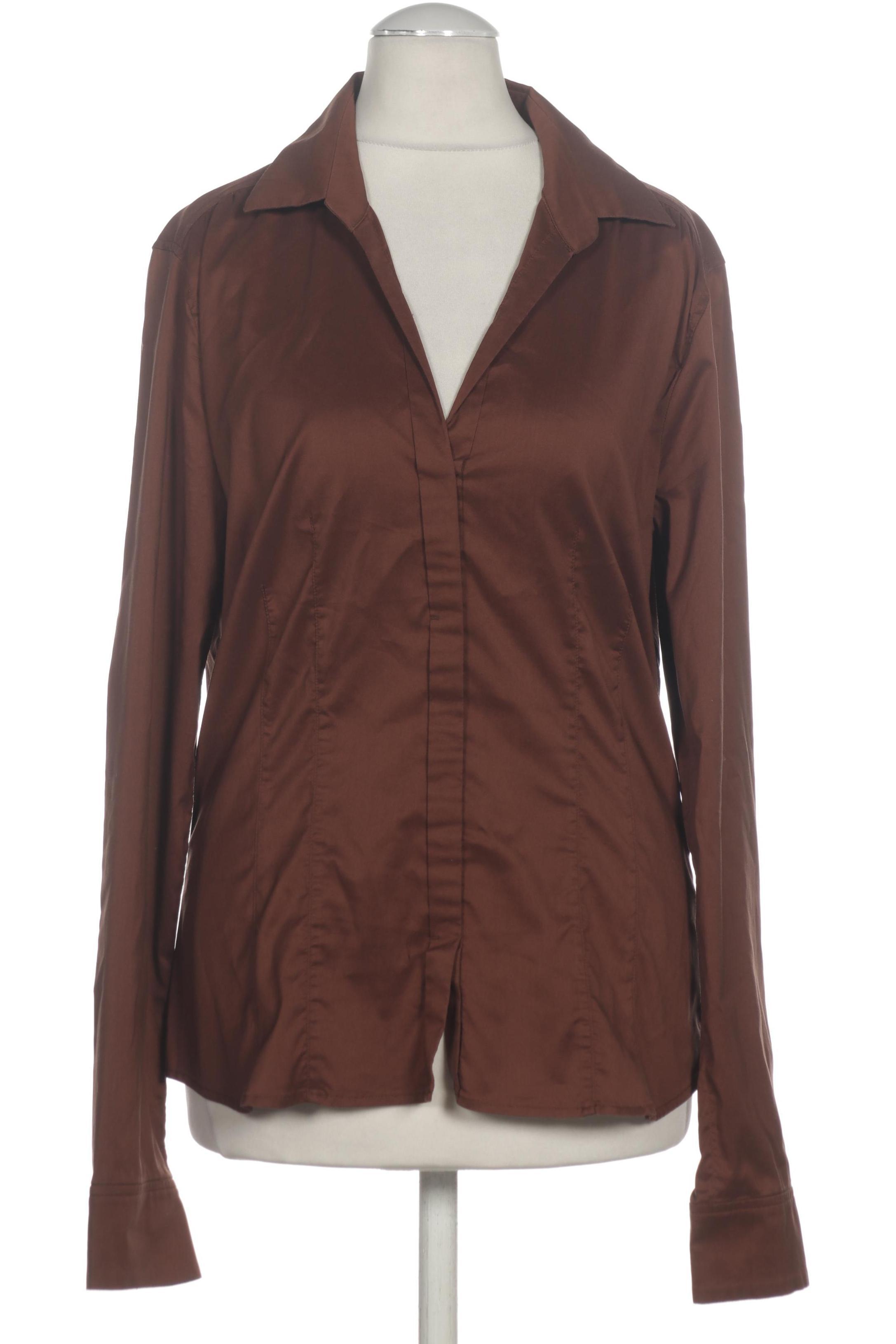 

Rene Lezard Damen Bluse, braun, Gr. 38