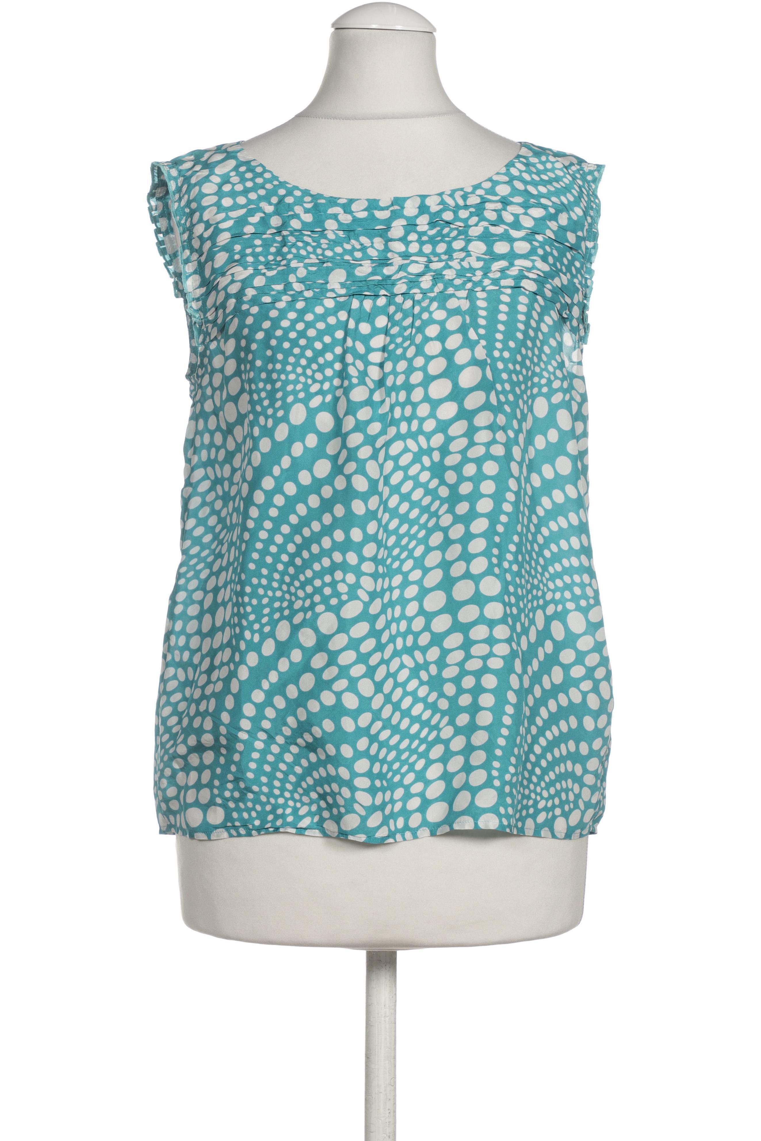 

Rene Lezard Damen Bluse, blau, Gr. 34