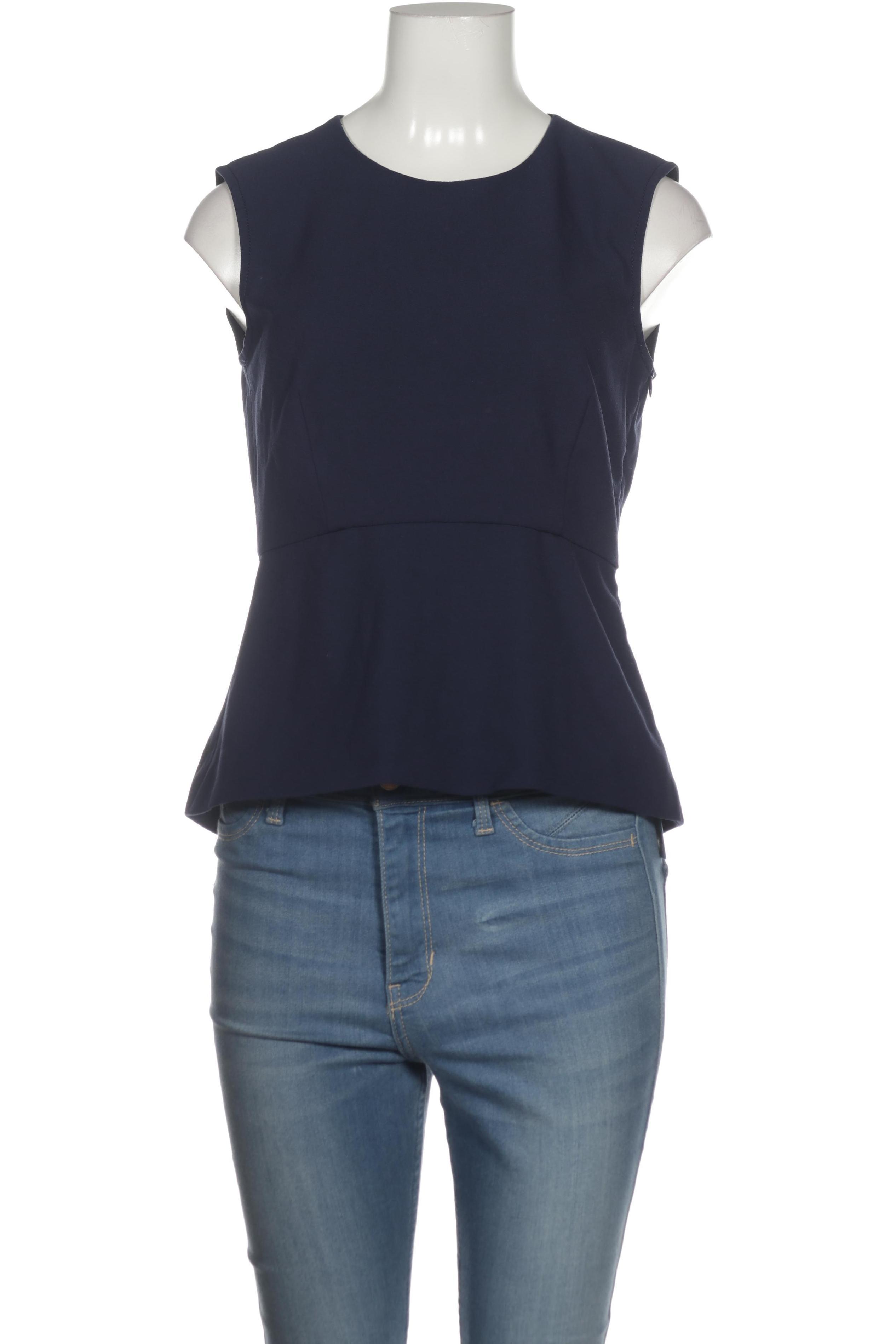 

Rene Lezard Damen Bluse, blau, Gr. 34