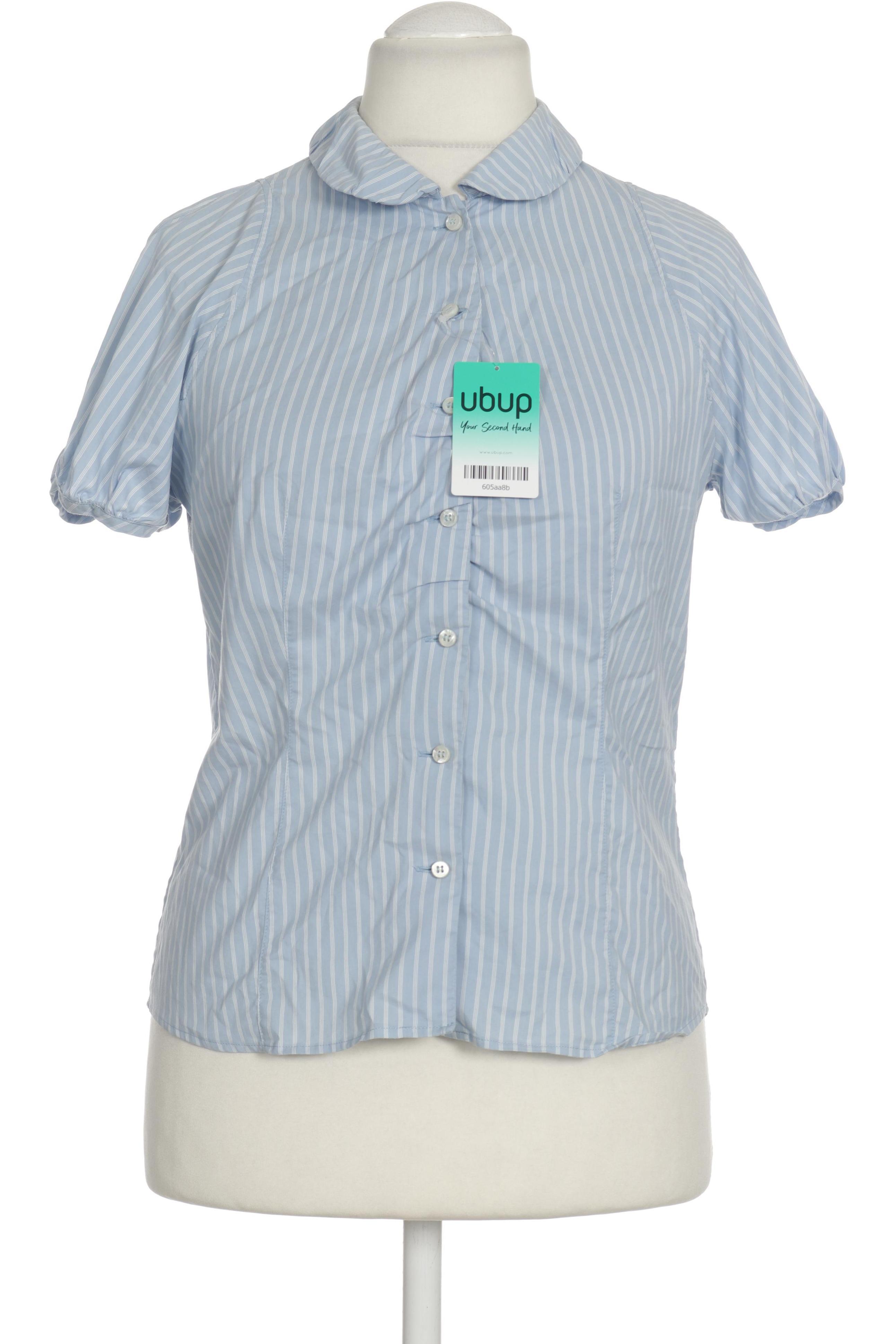 

Rene Lezard Damen Bluse, blau, Gr. 38